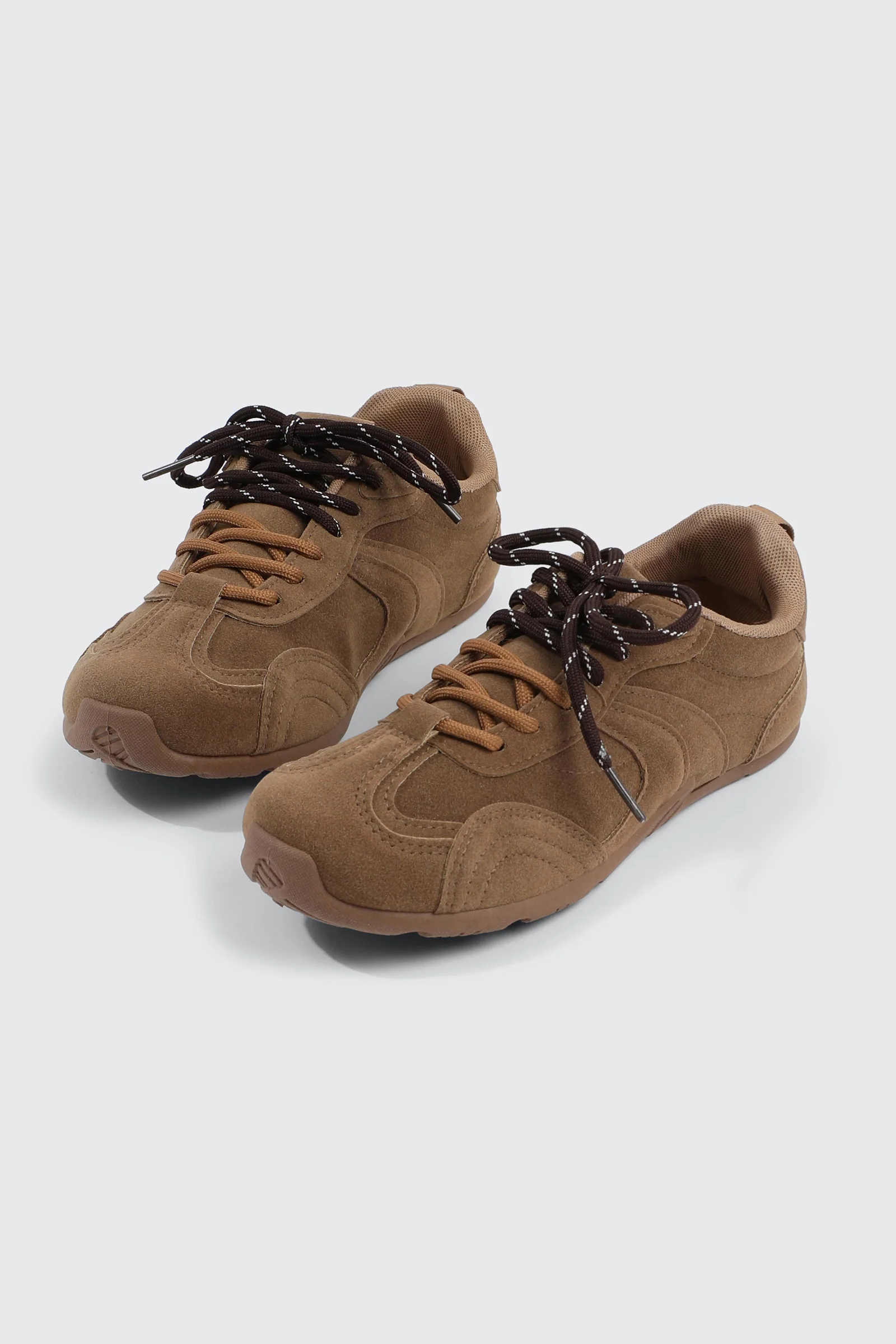 Low Top Lace Up Sneakers - Image 2