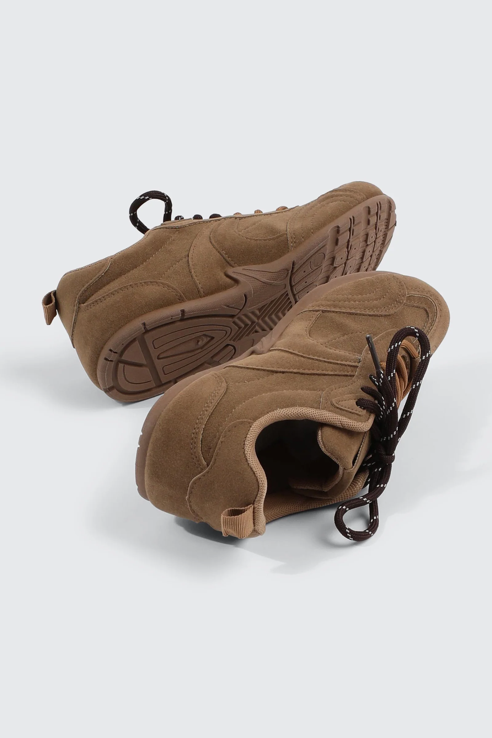 Low Top Lace Up Sneakers - Image 3