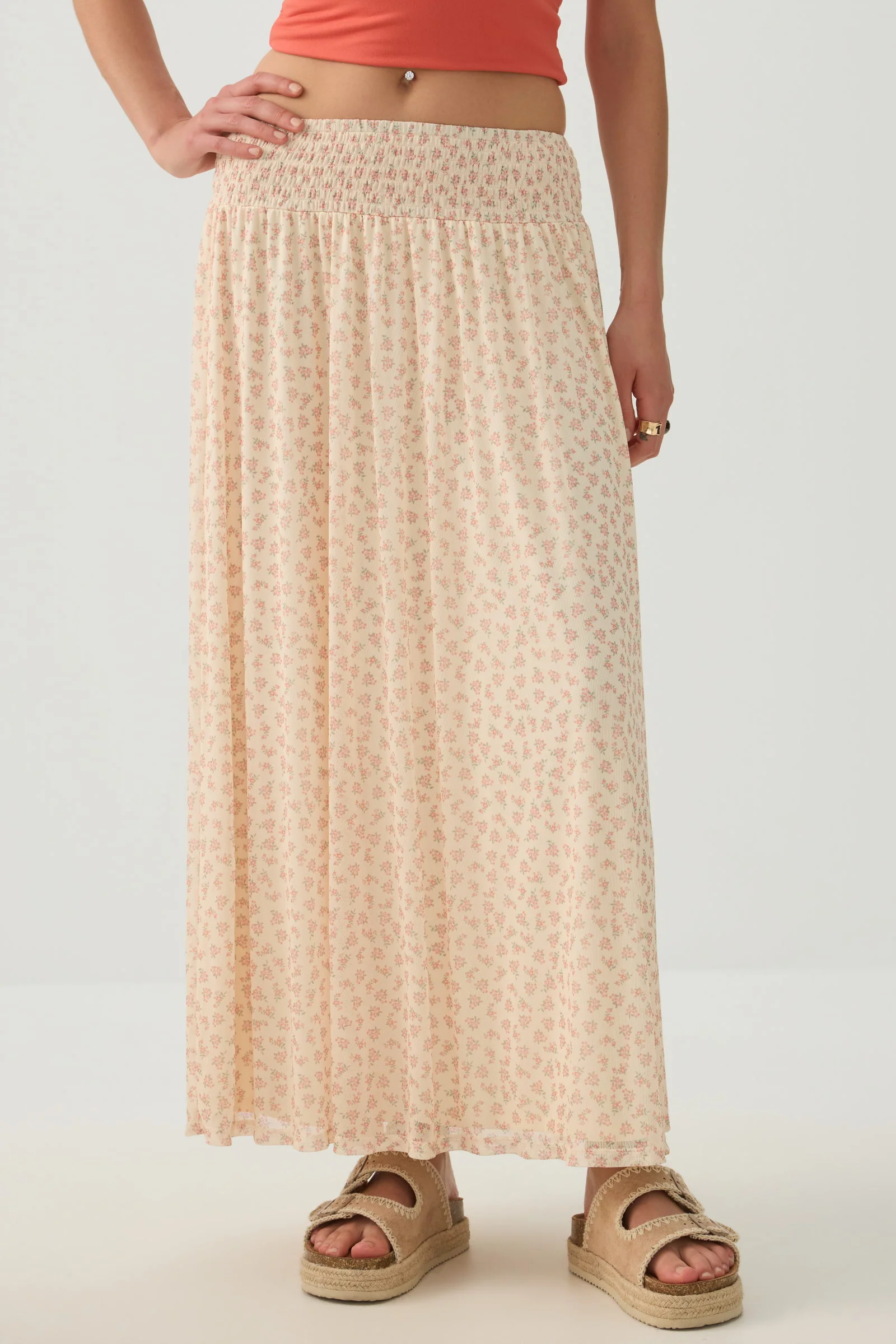 Maxi Mesh Skirt - Image 2
