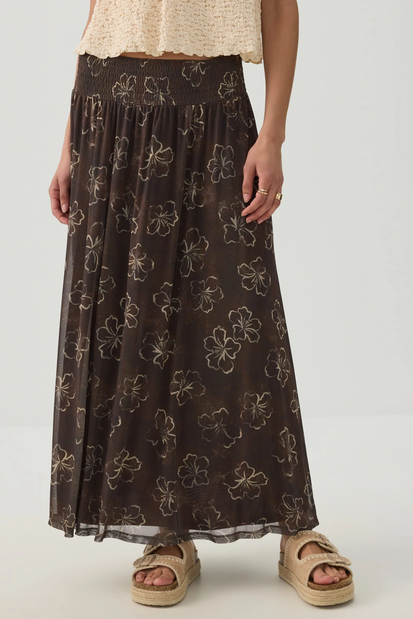 Maxi Mesh Skirt - Image 2