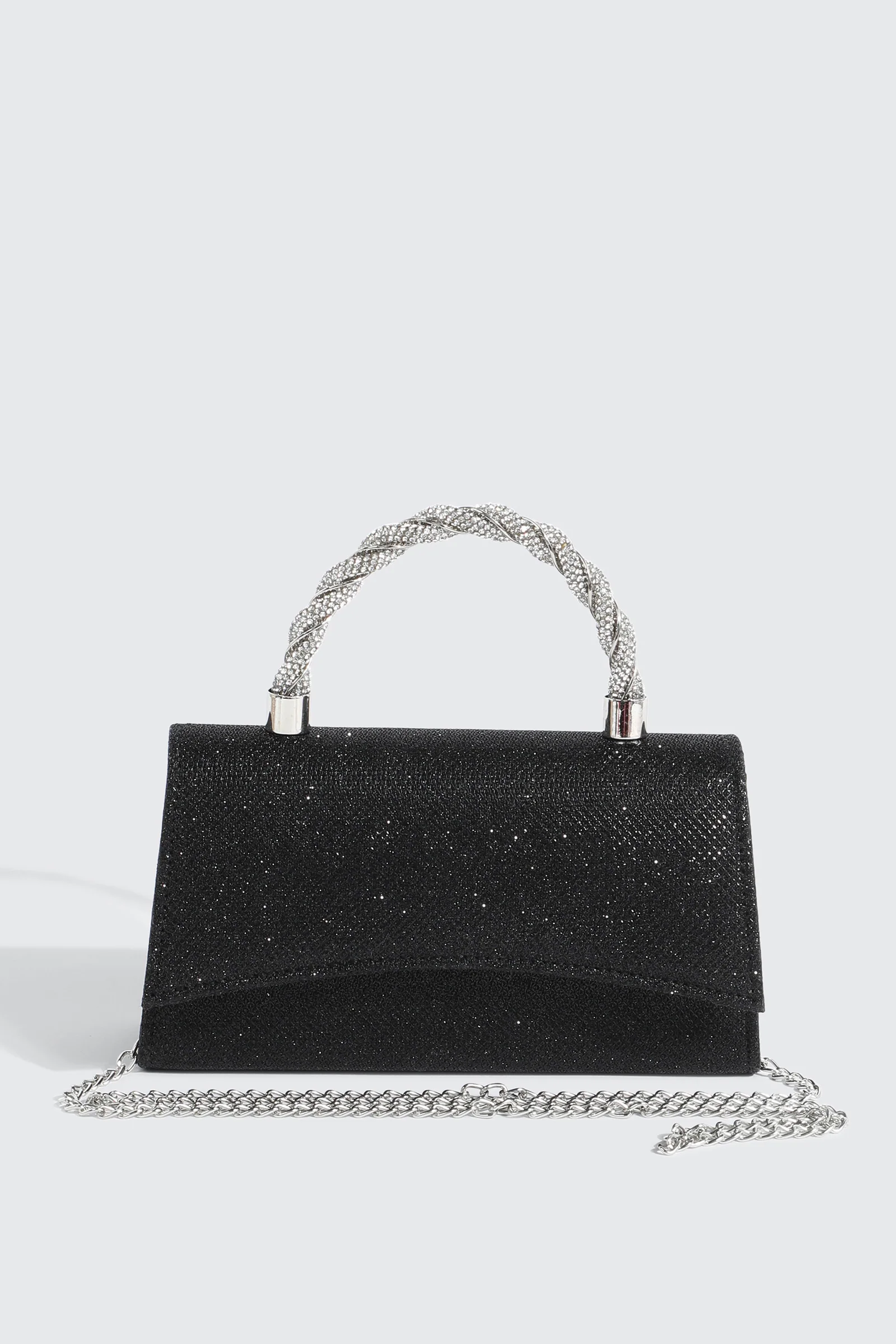 Mesh Glitter Occasion Bag