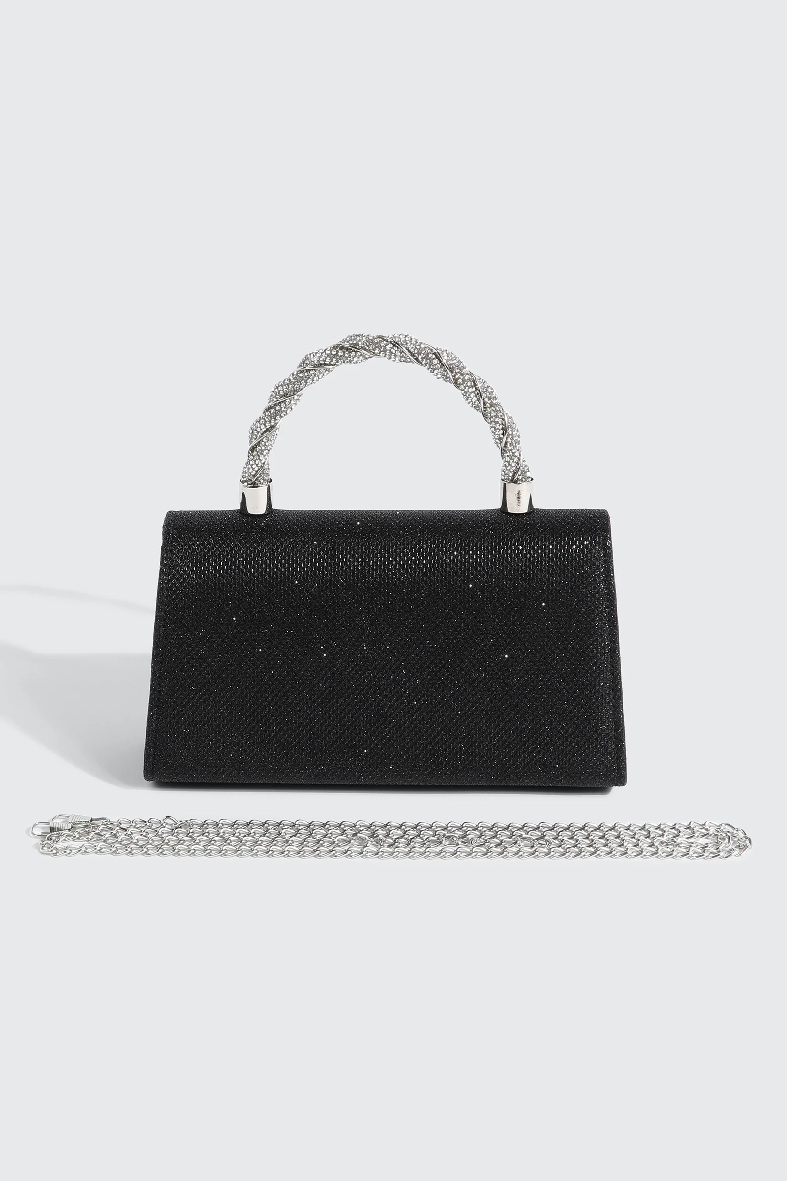 Mesh Glitter Occasion Bag - Image 2