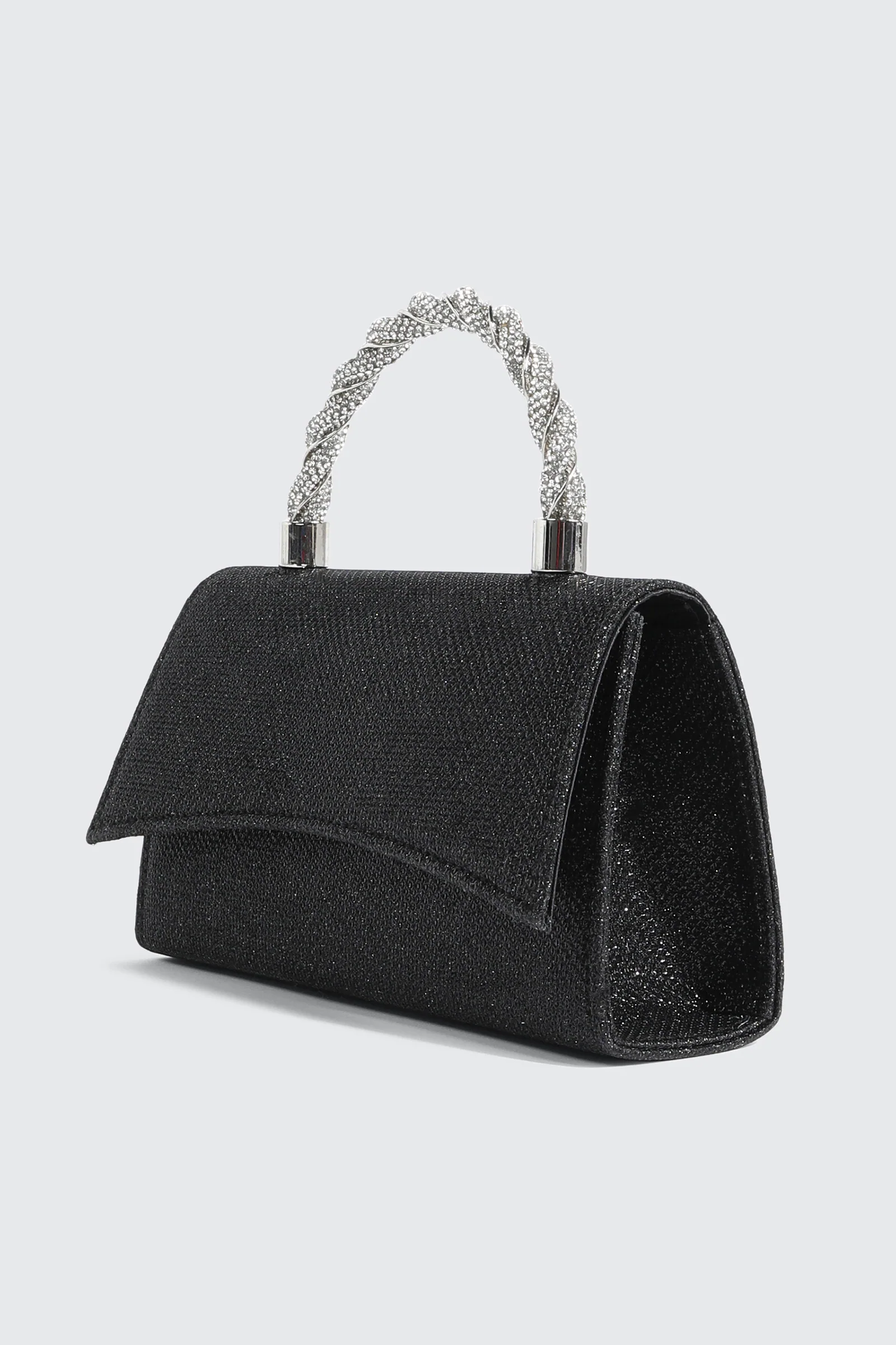 Mesh Glitter Occasion Bag - Image 3