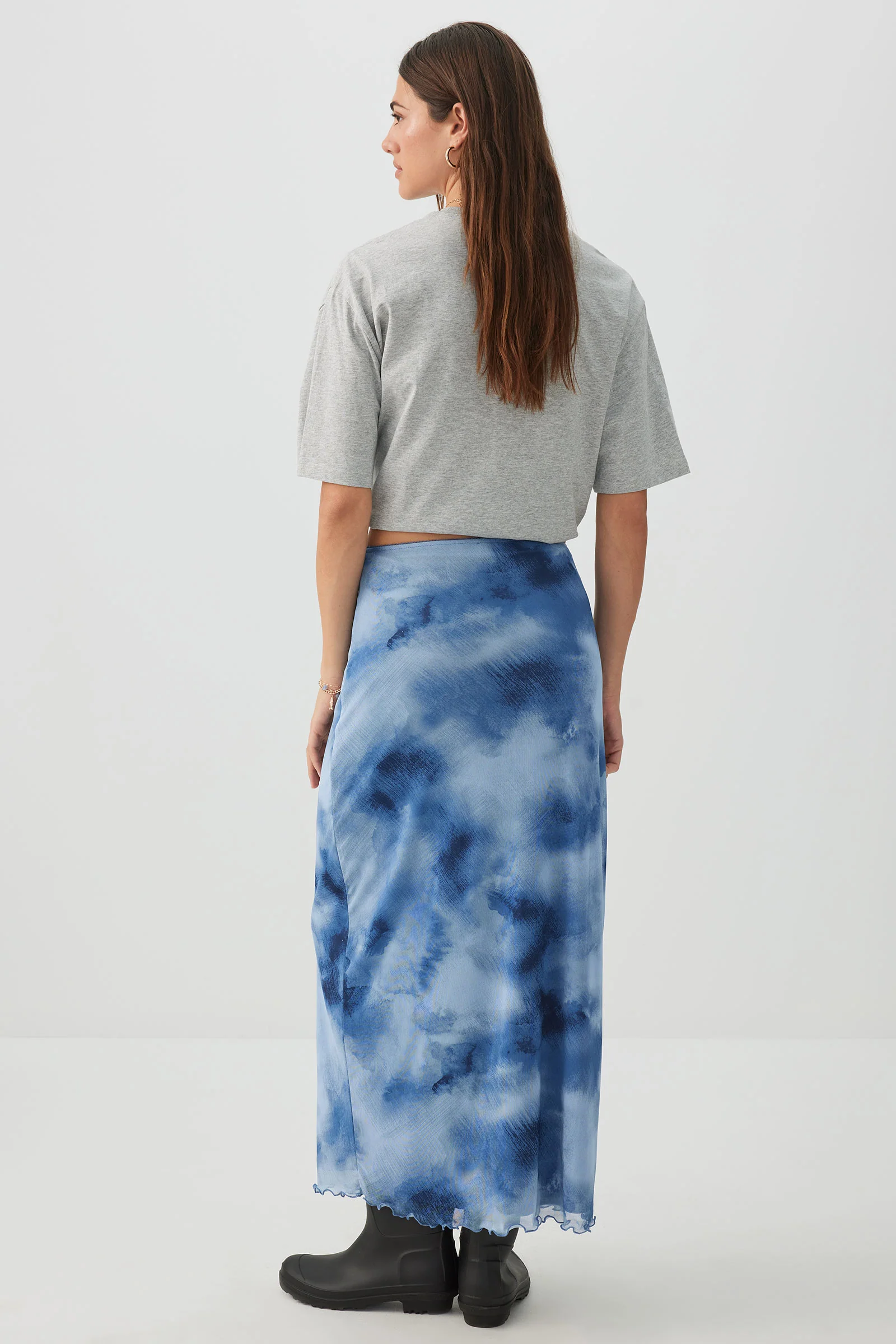 Mesh Maxi Skirt - Image 4