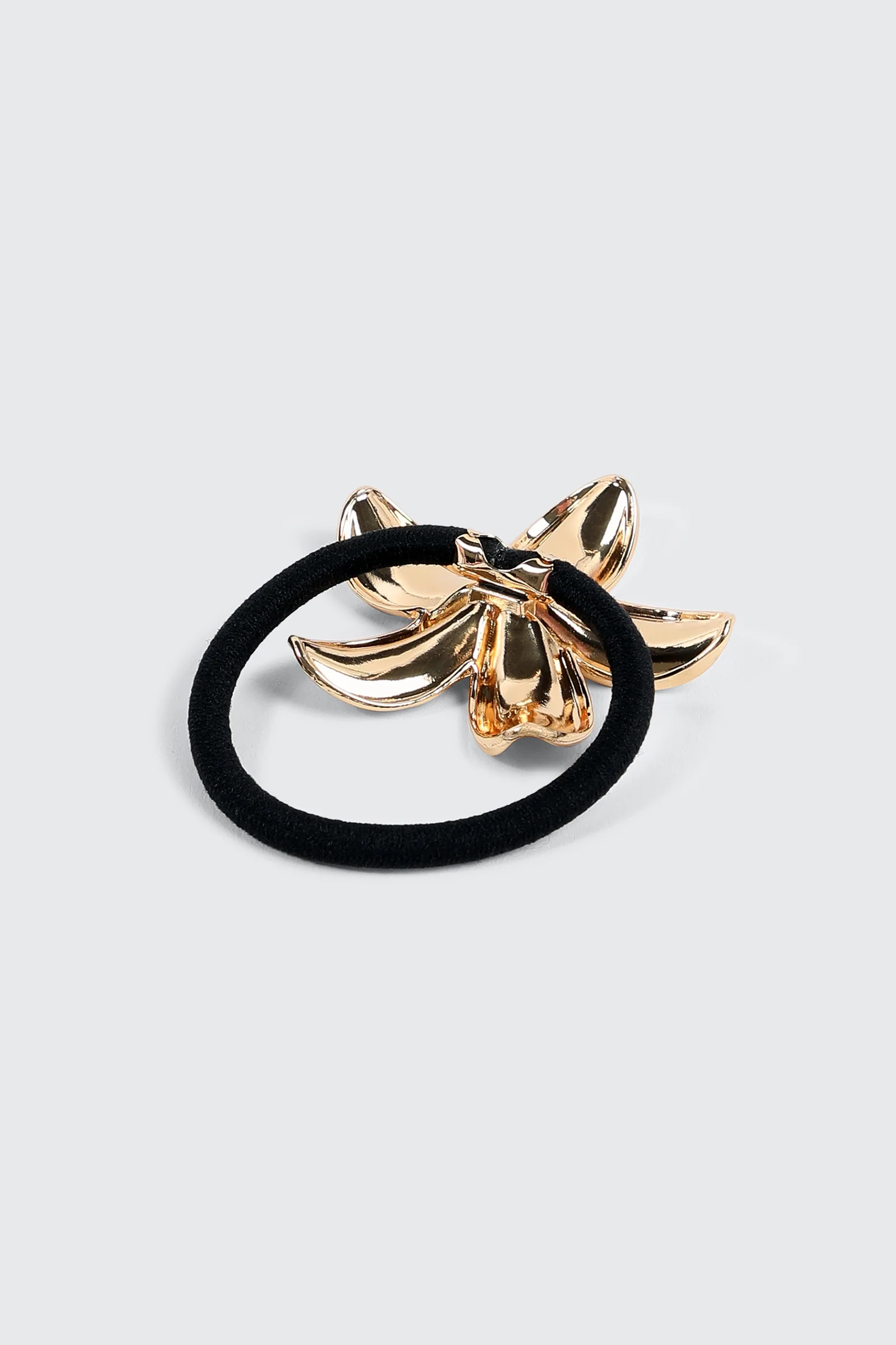 Metal Hibiscus Hair Tie - Image 2