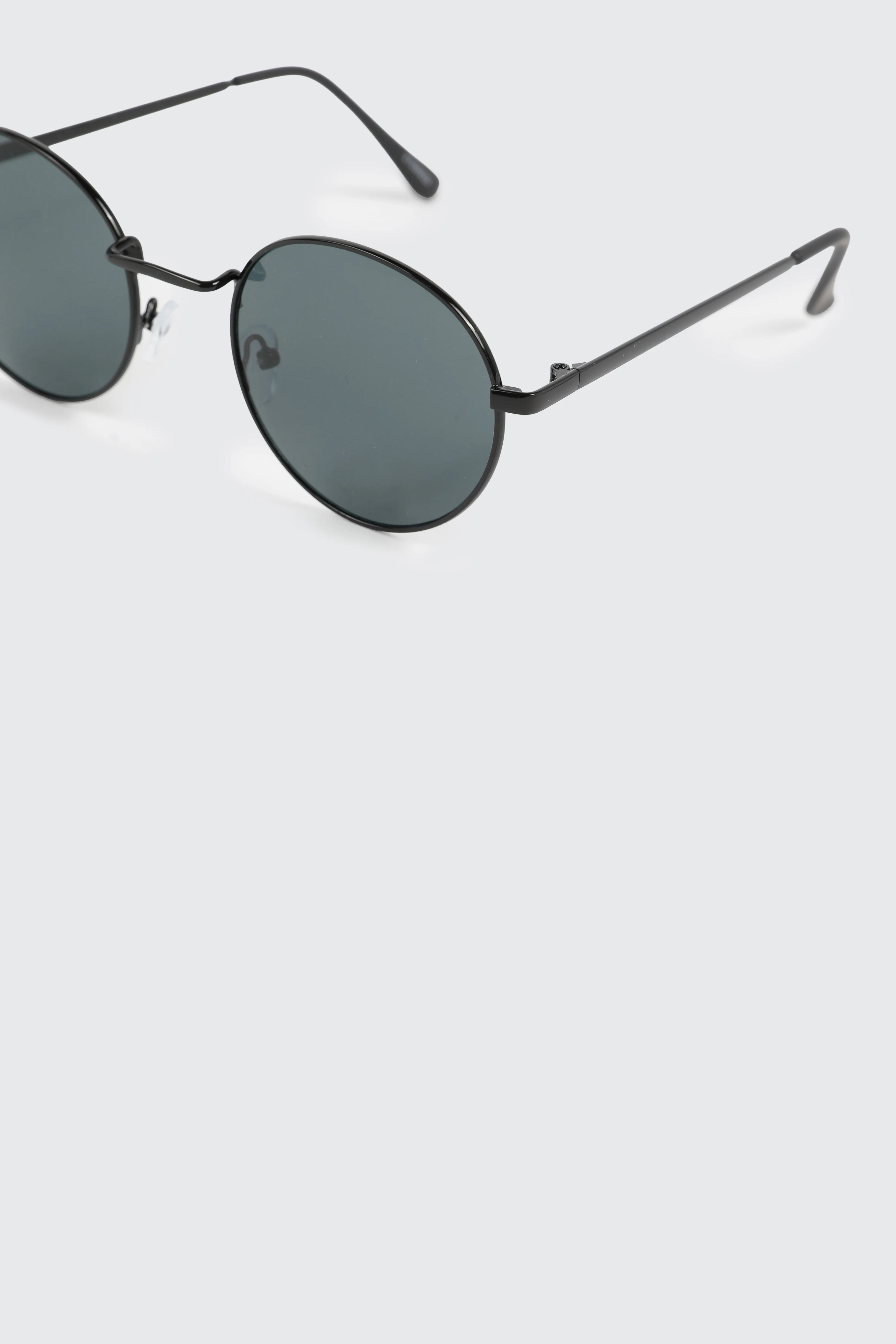 Metal Round Sunglasses - Image 3