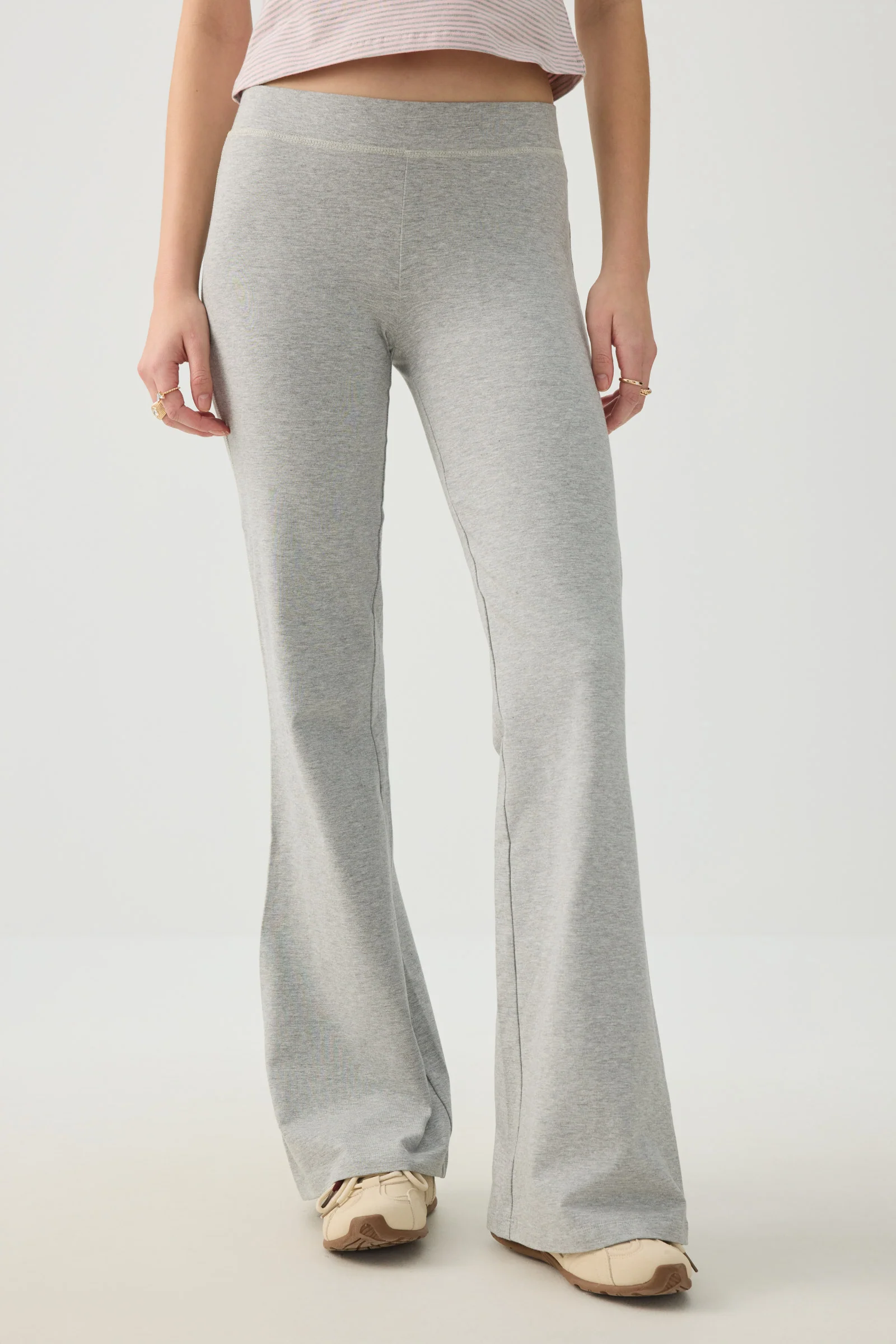 Mid Rise Flare Leggings - Image 2