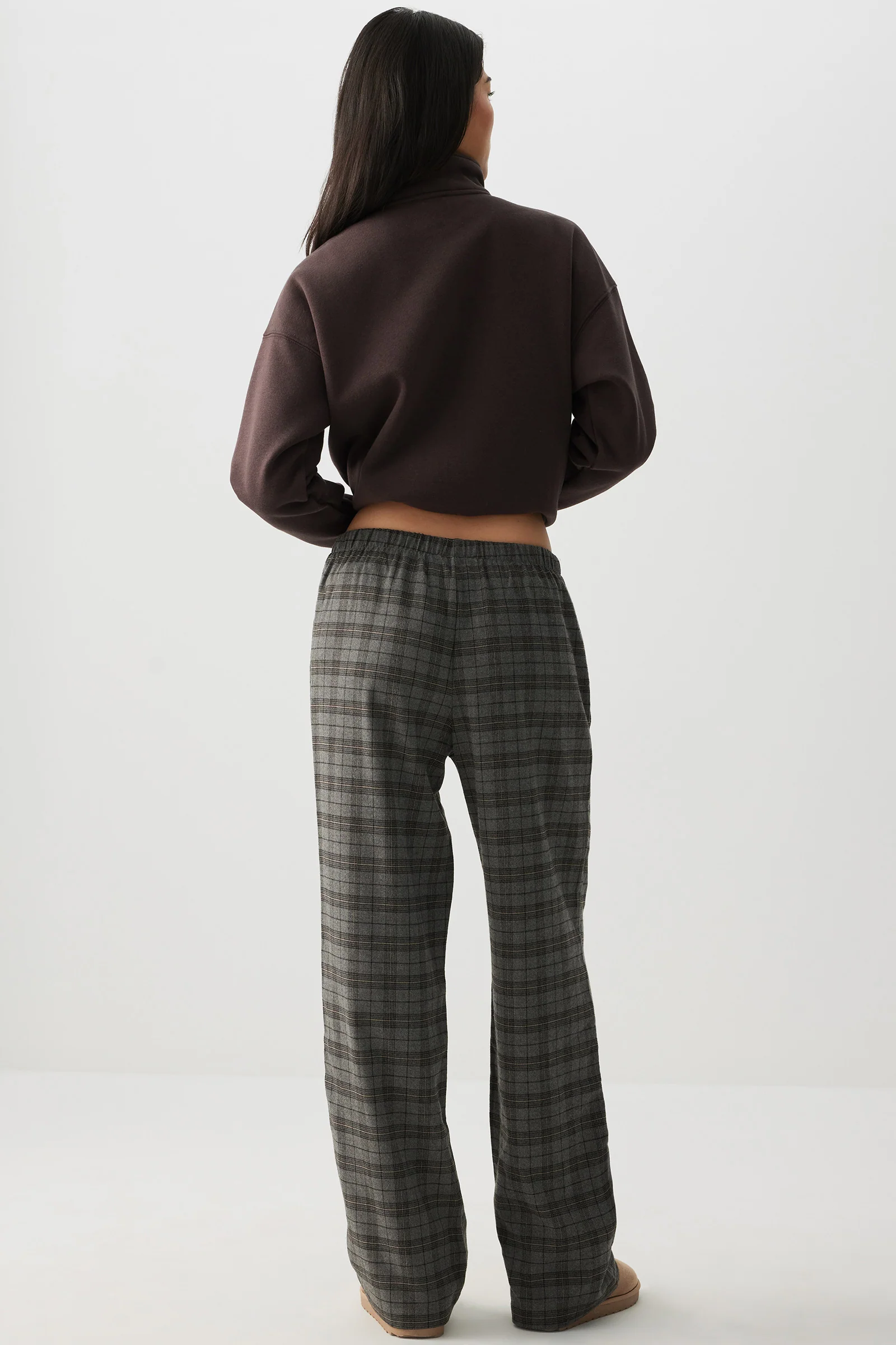 Mid Rise Wide Leg Pants - Image 4