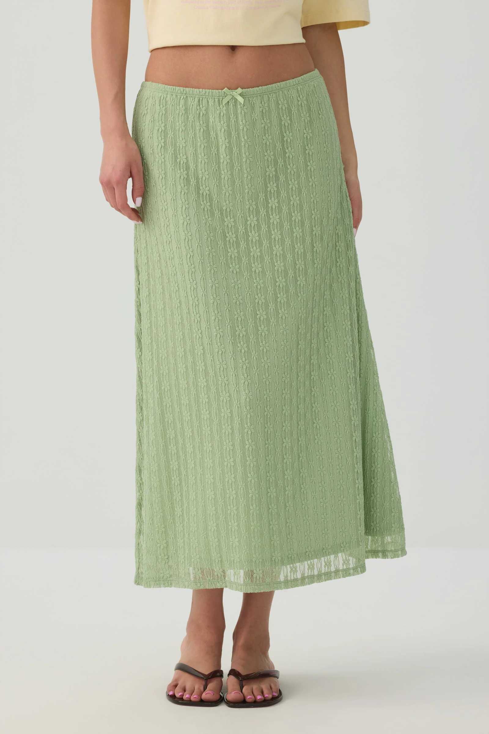 Midi Flowy Skirt - Image 3