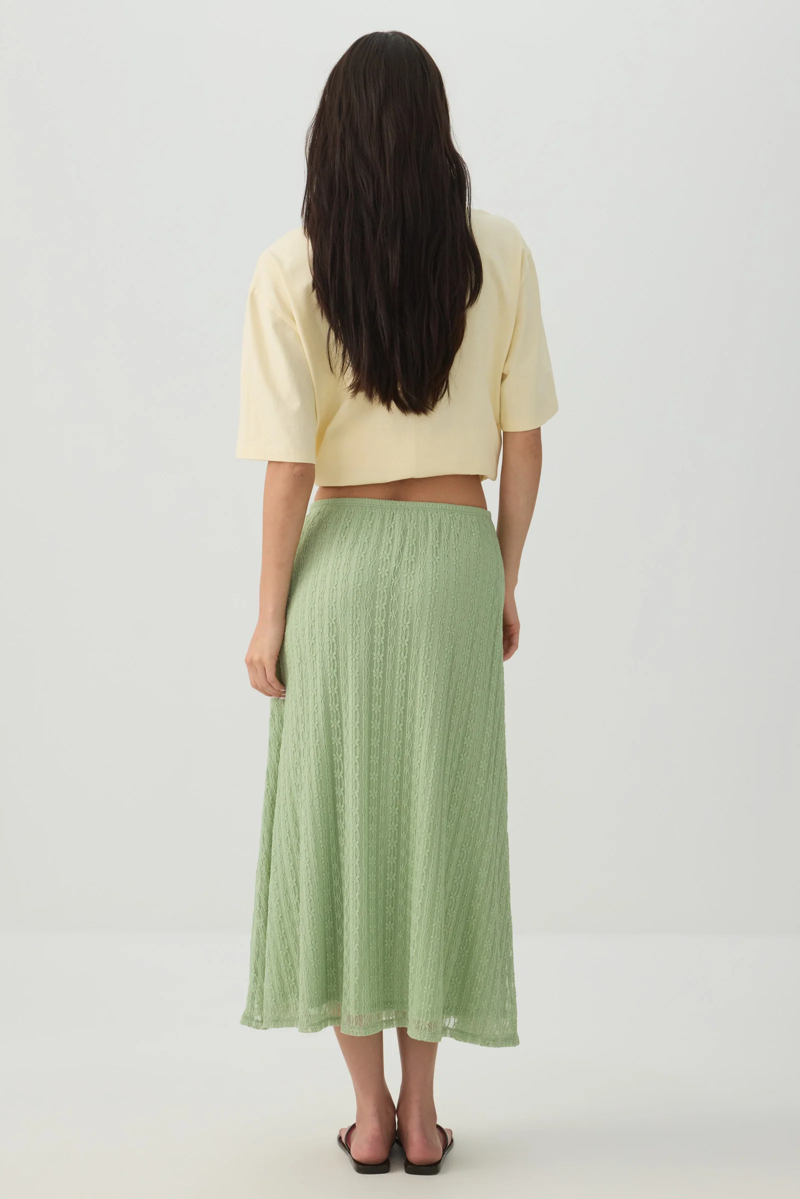 Midi Flowy Skirt - Image 4