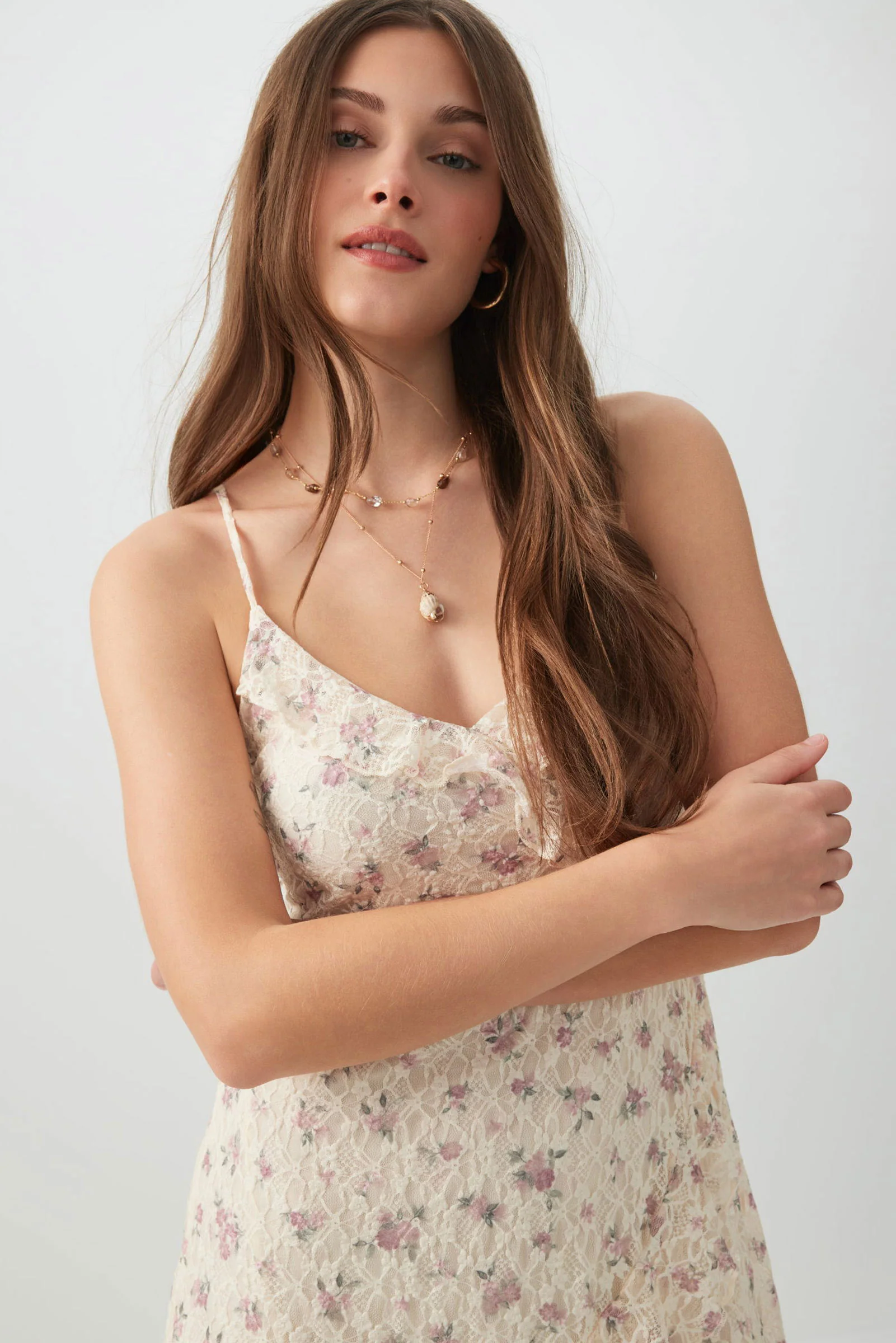 Mini Dress with Ruffles - Image 2