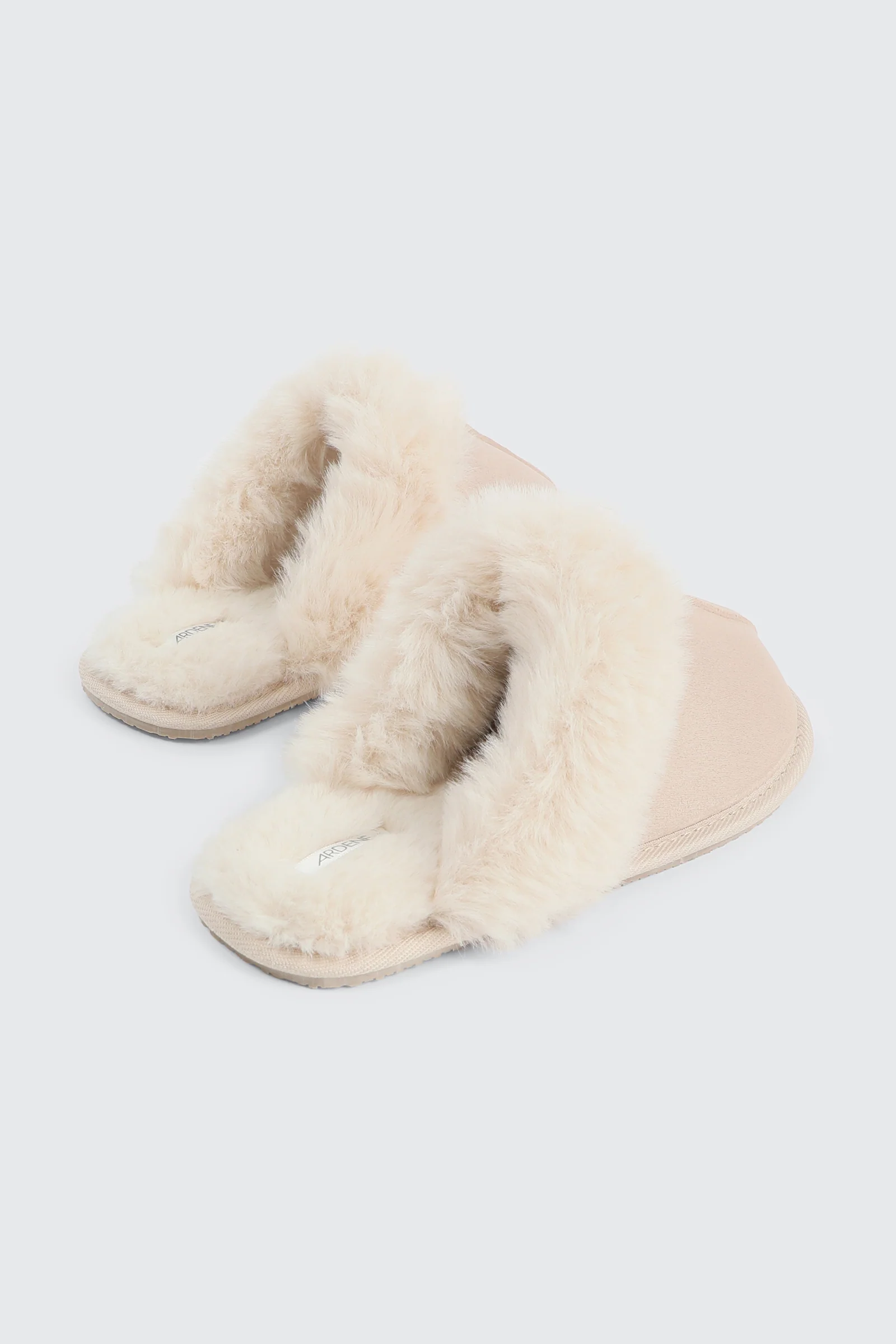 Mule Slippers with Fur Lining - Image 3