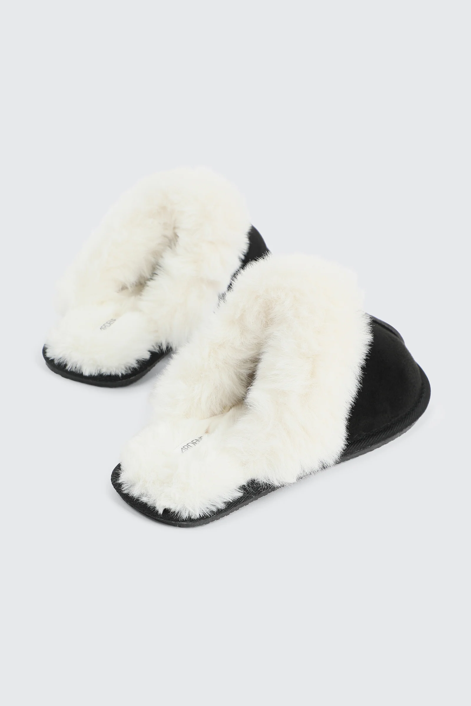 Mule Slippers with Fur Lining - Image 3