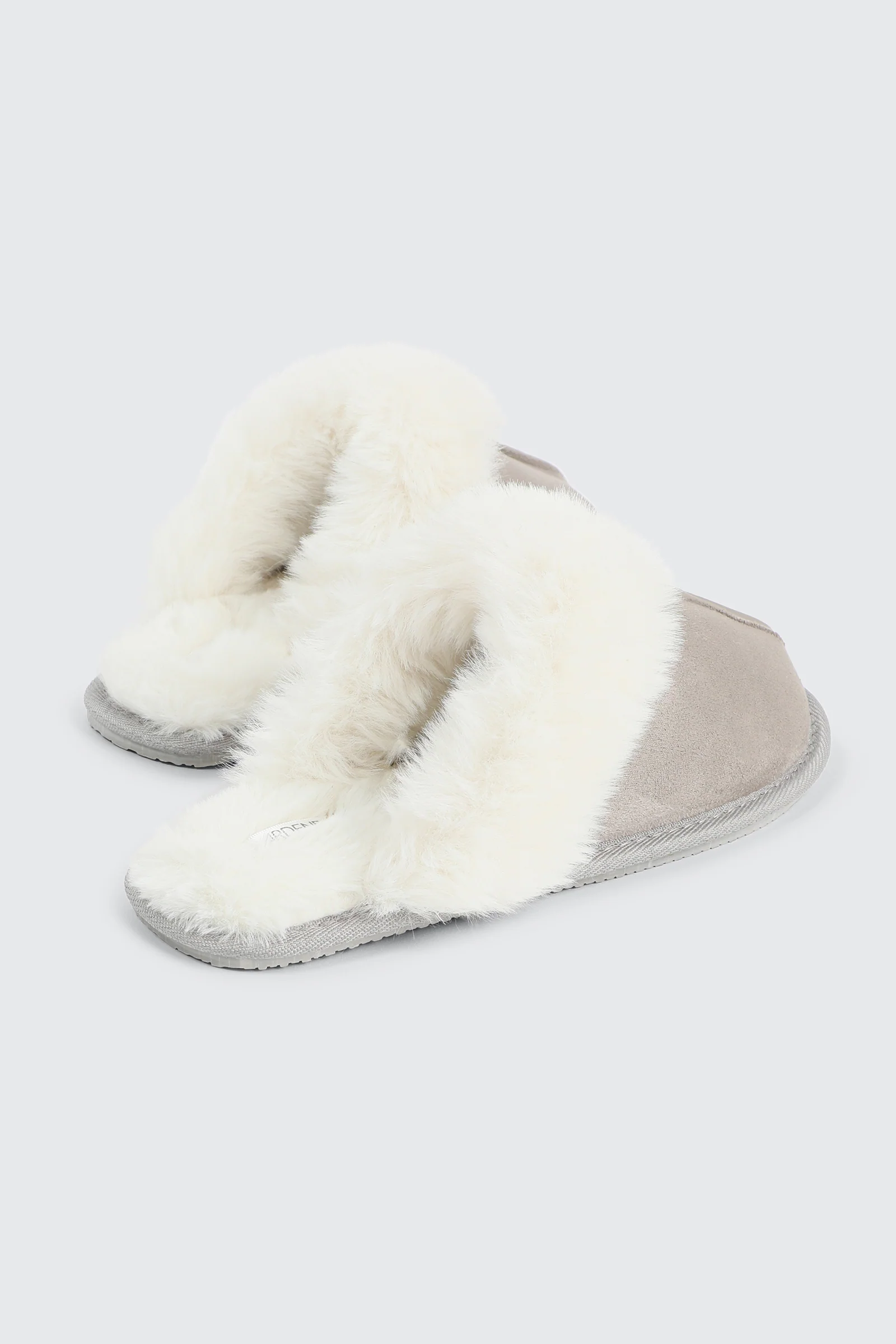 Mule Slippers with Fur Lining - Image 3