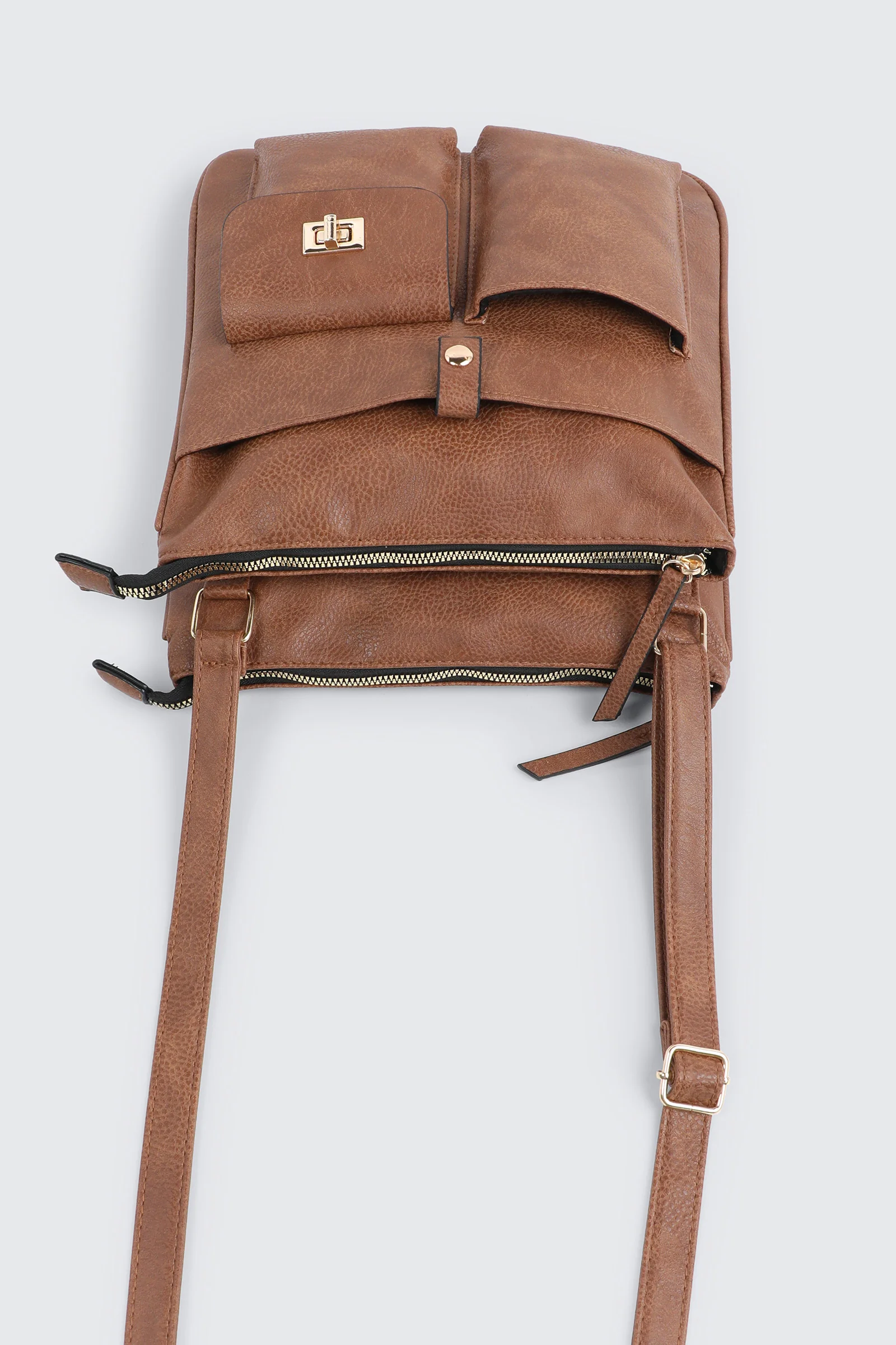 Multi Pocket Crossbody Bag - Image 3