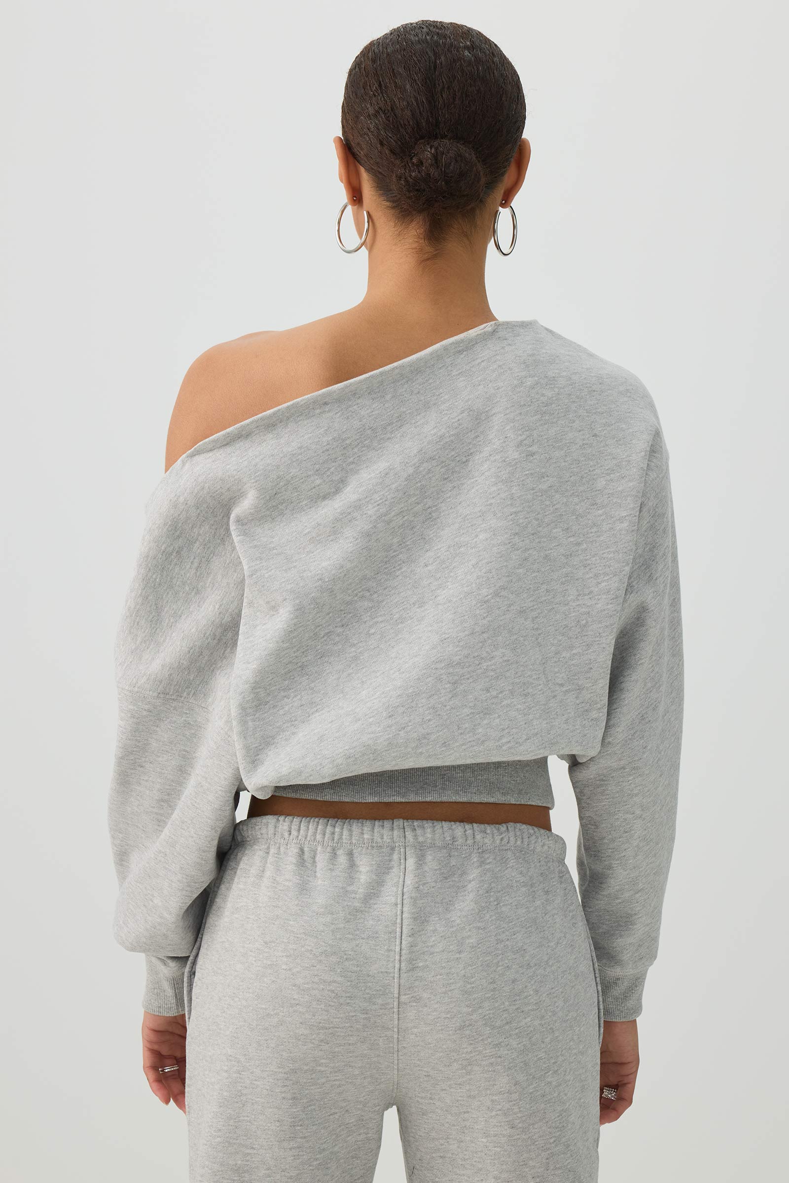 Off Shoulder Sweatshirt - Image 4