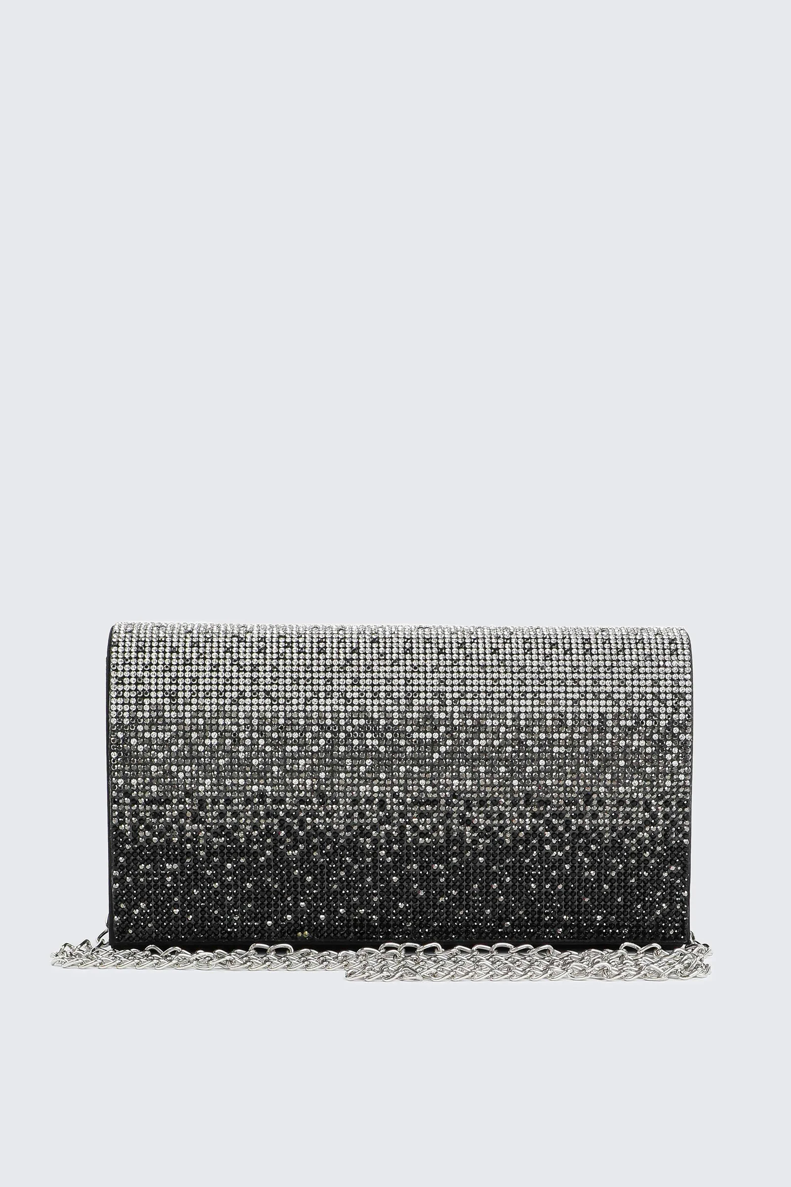 Ombré Rhinestone Clutch