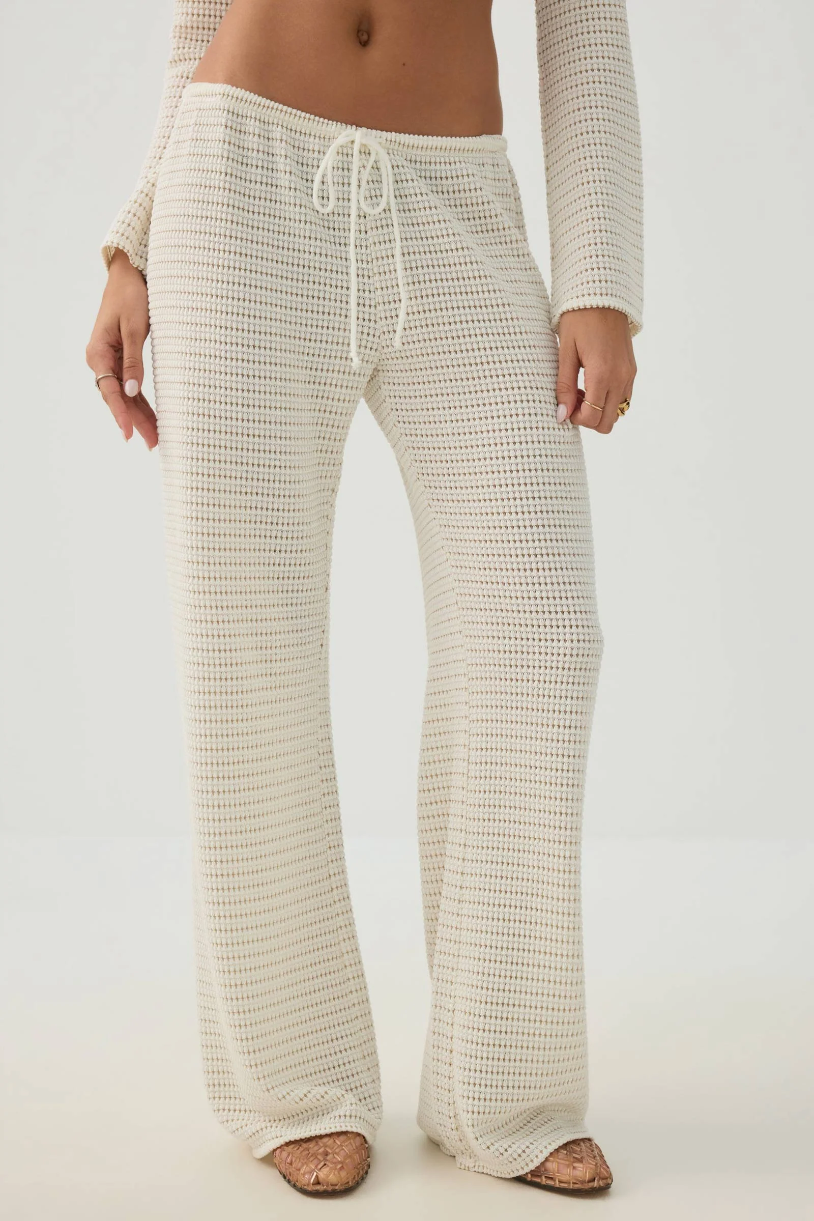 Open Stitch Crochet Pant - Image 3