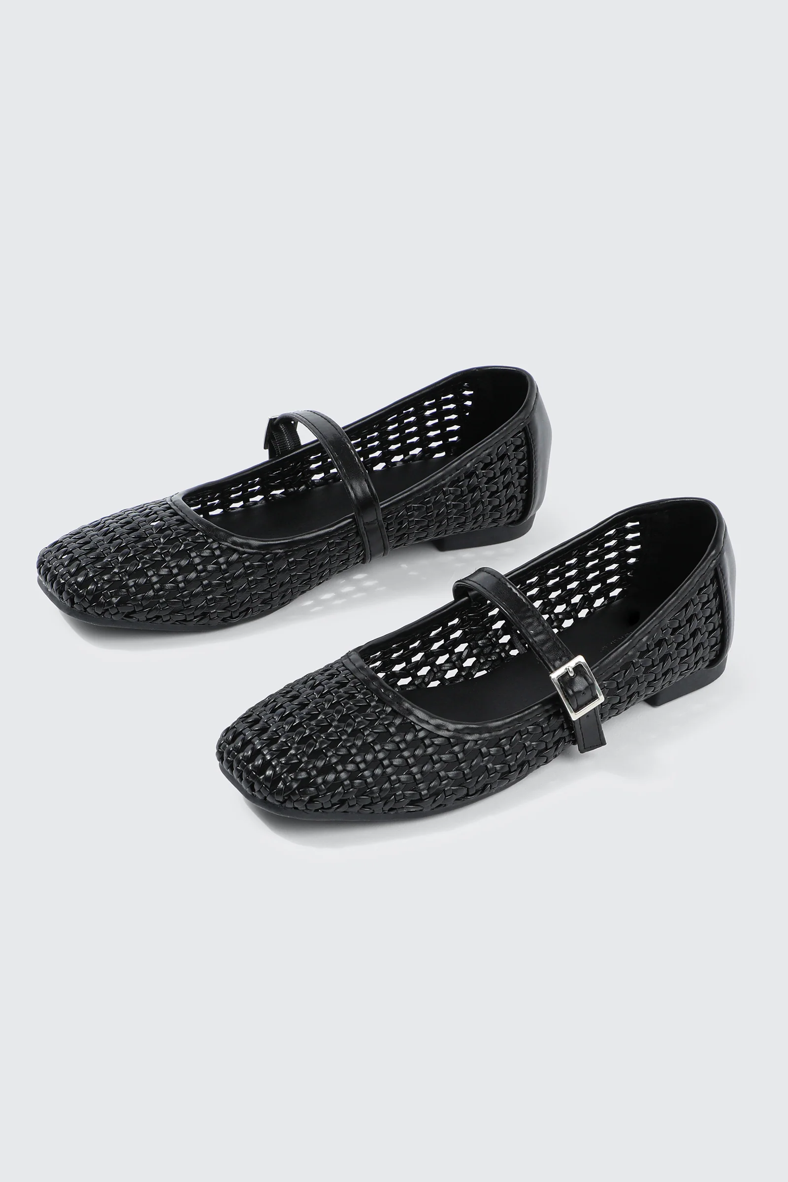Open Weave Ballet Flats - Image 2