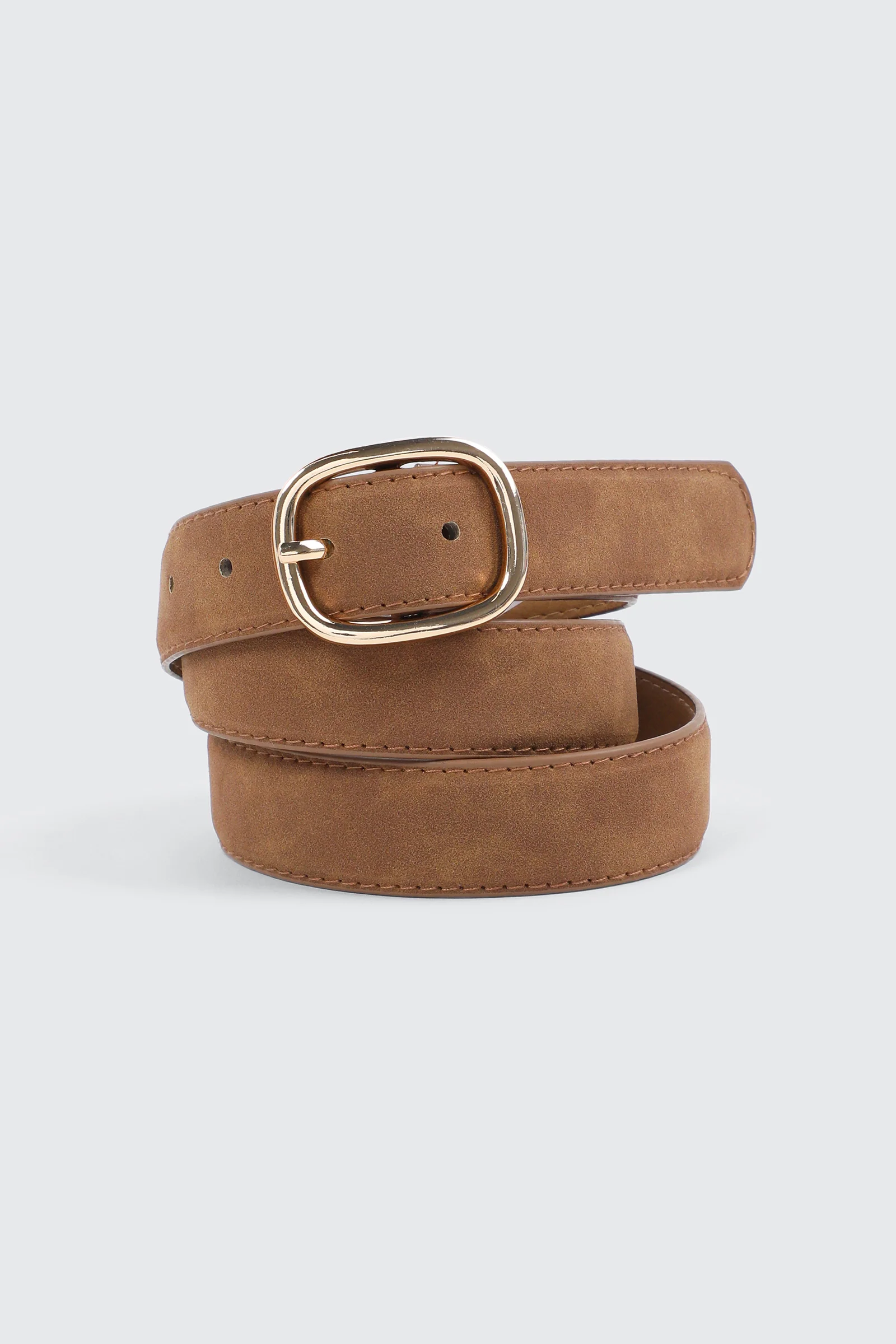Oval Buckle Belt