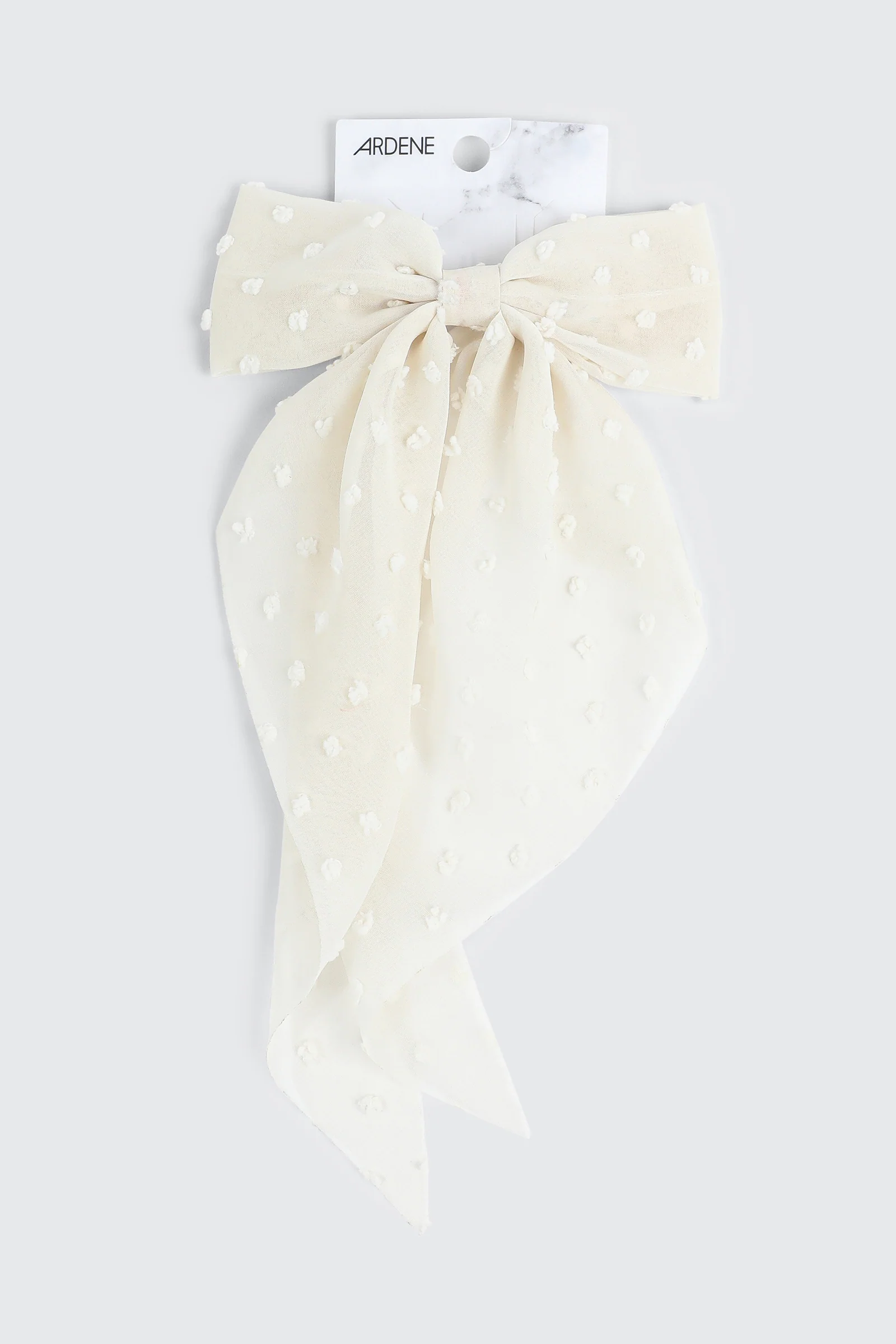 Oversized Bow Barrette - Image 3