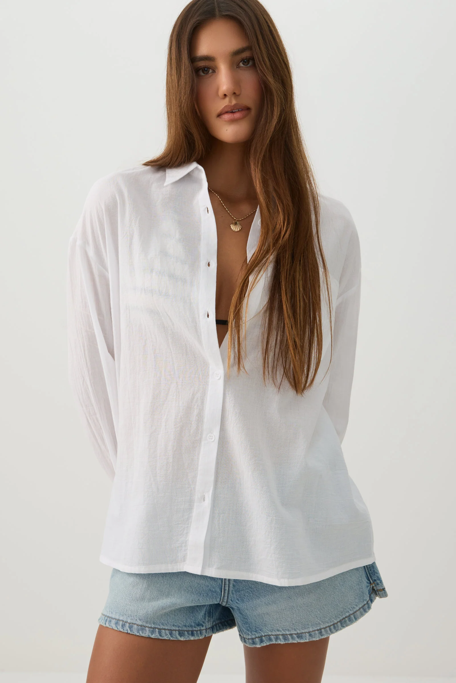 Oversized Button Up Shirt