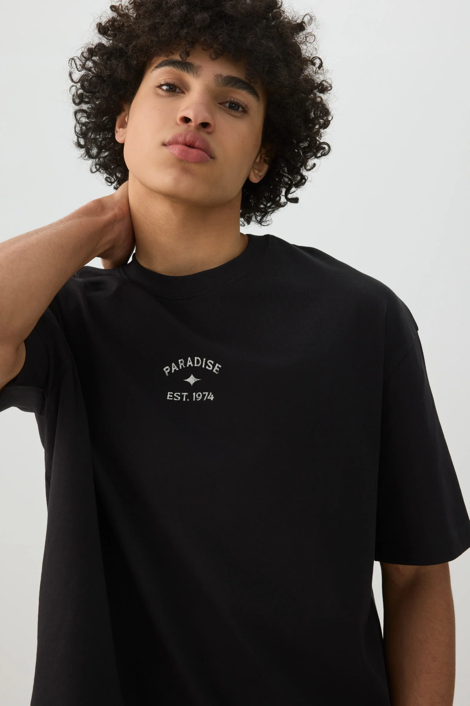 Oversized Crew Neck T-Shirt - Image 2