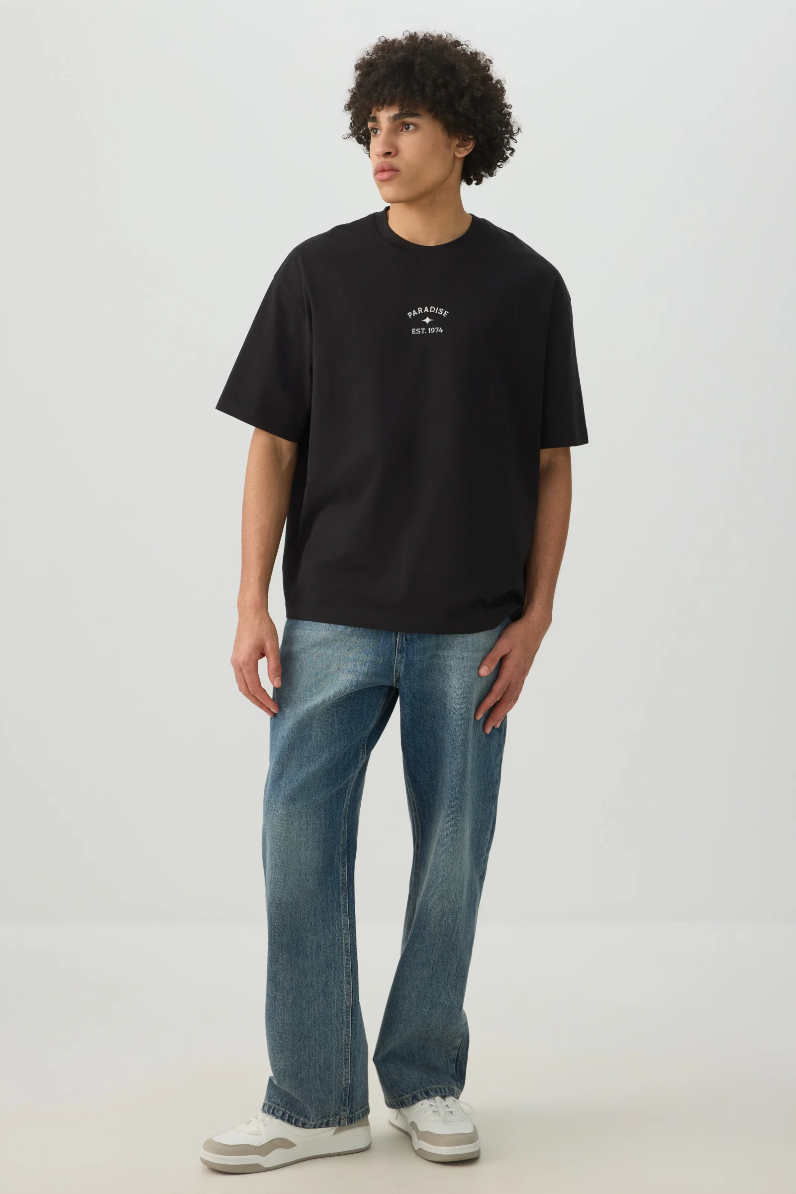 Oversized Crew Neck T-Shirt - Image 3