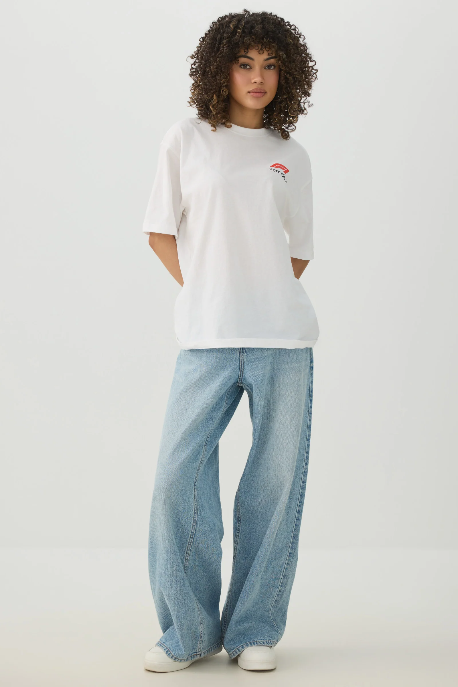 Oversized Formula 1 Graphic T-shirt - Image 2