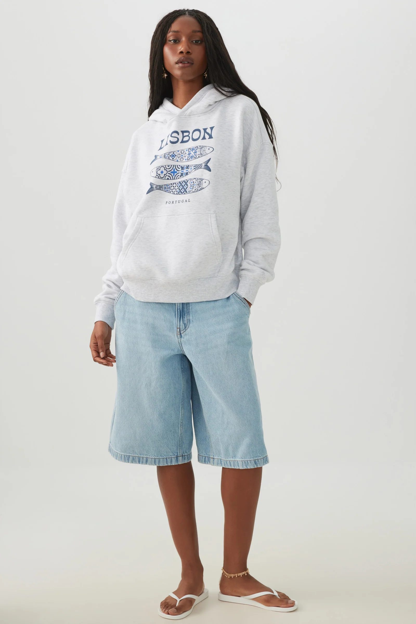 Oversized Graphic Hoodie - Image 2