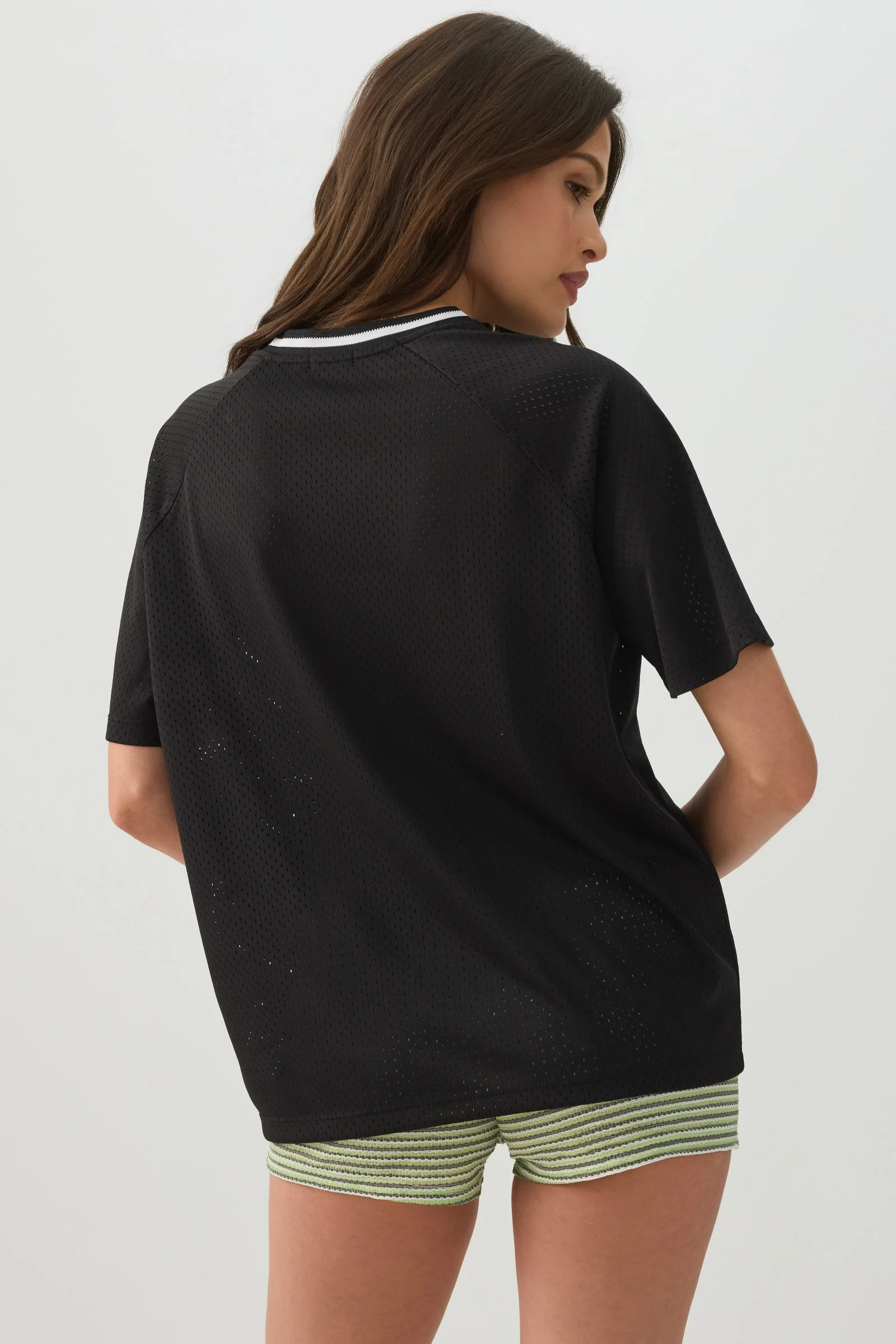 Oversized Mesh Thailand Football Top - Image 4