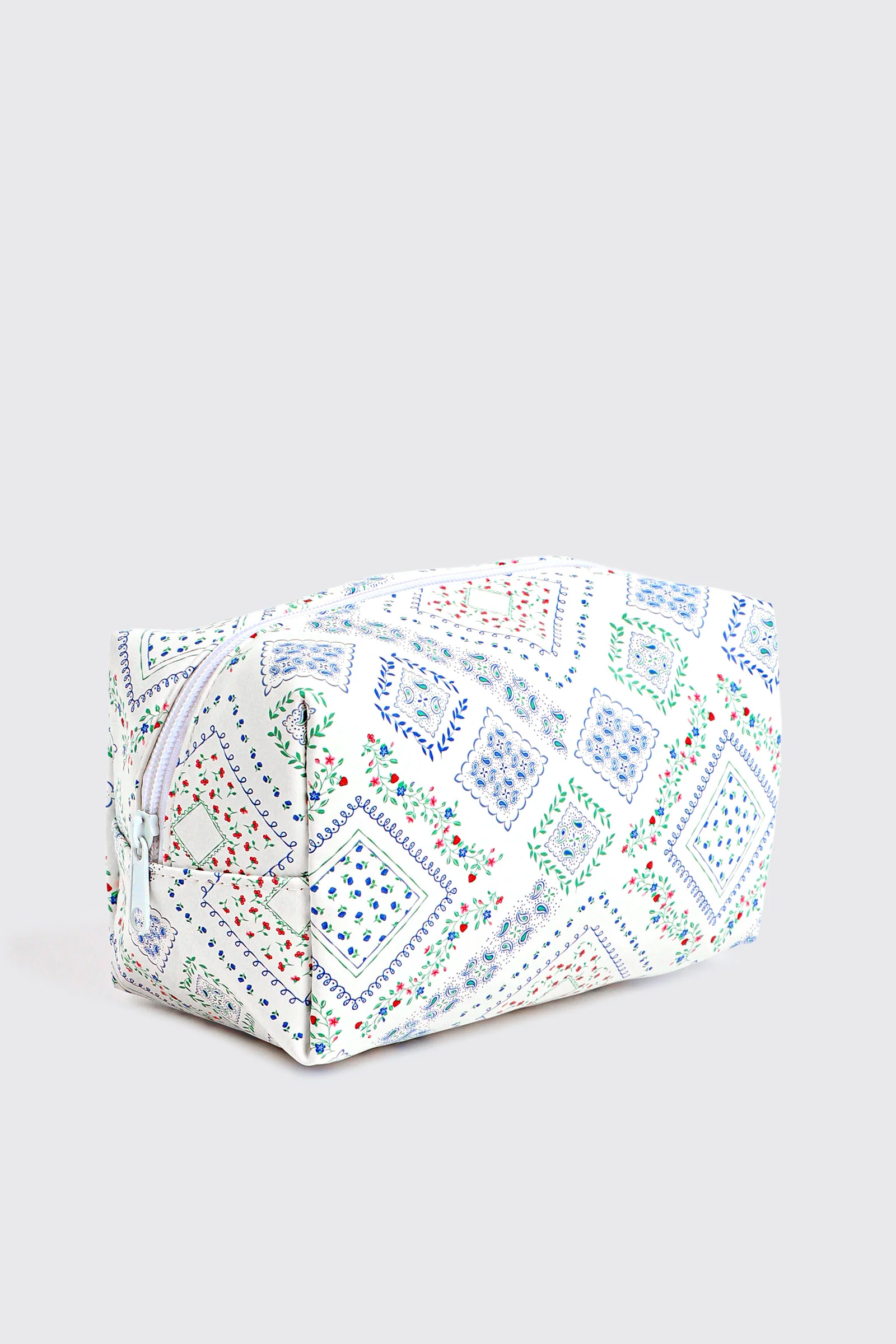Paisley Floral Cosmetic Bag