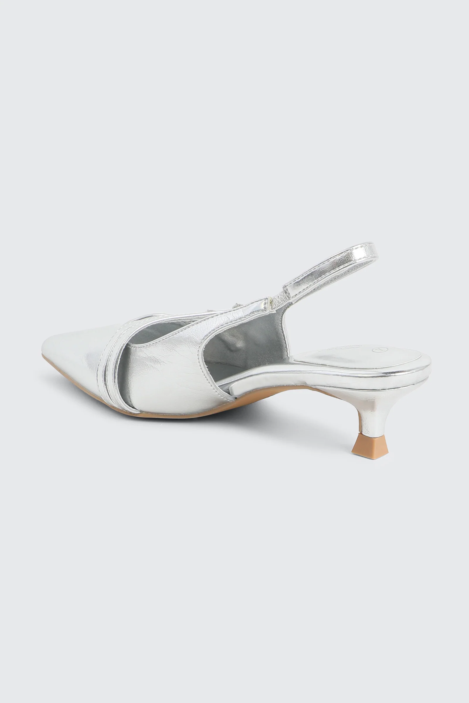 Patent Double Buckle Slingback Pumps - Image 3