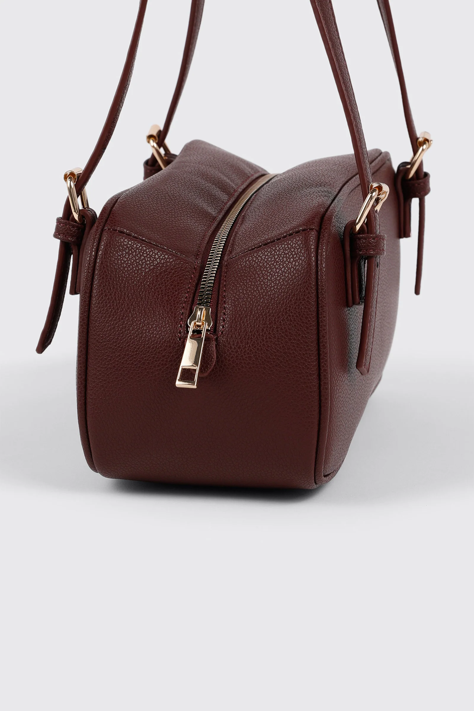 Pebbled Shoulder Bag - Image 3