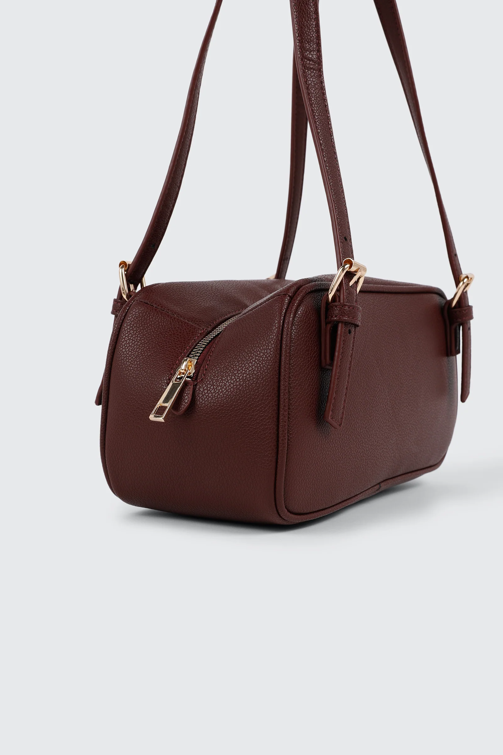 Pebbled Shoulder Bag - Image 4