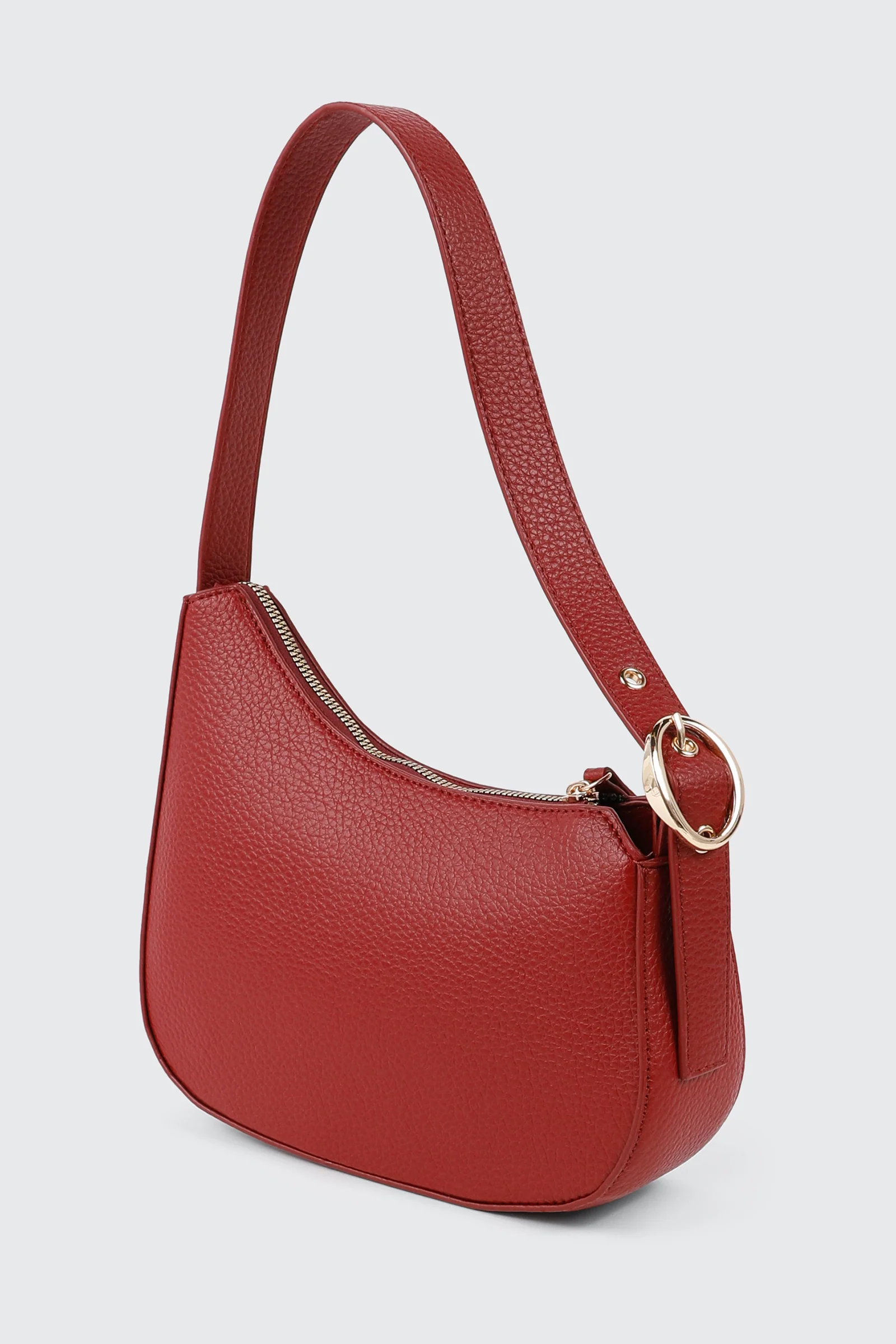 Pebbled Shoulder Bag - Image 2