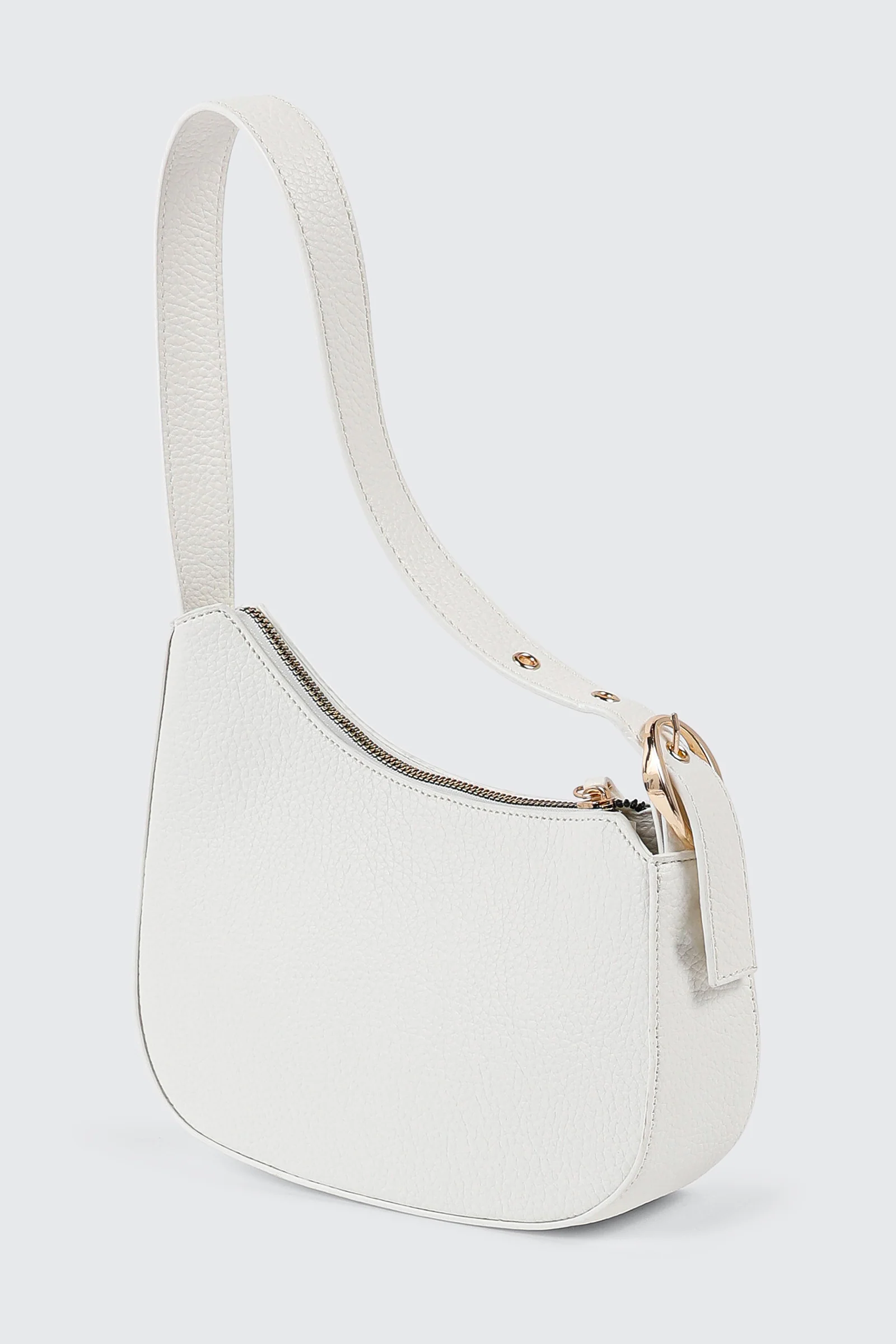 Pebbled Shoulder Bag - Image 2