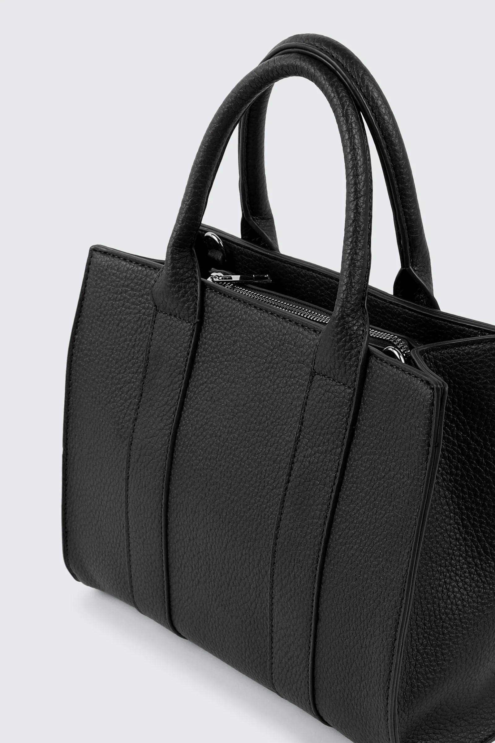 Pebbled Small Tote - Image 3