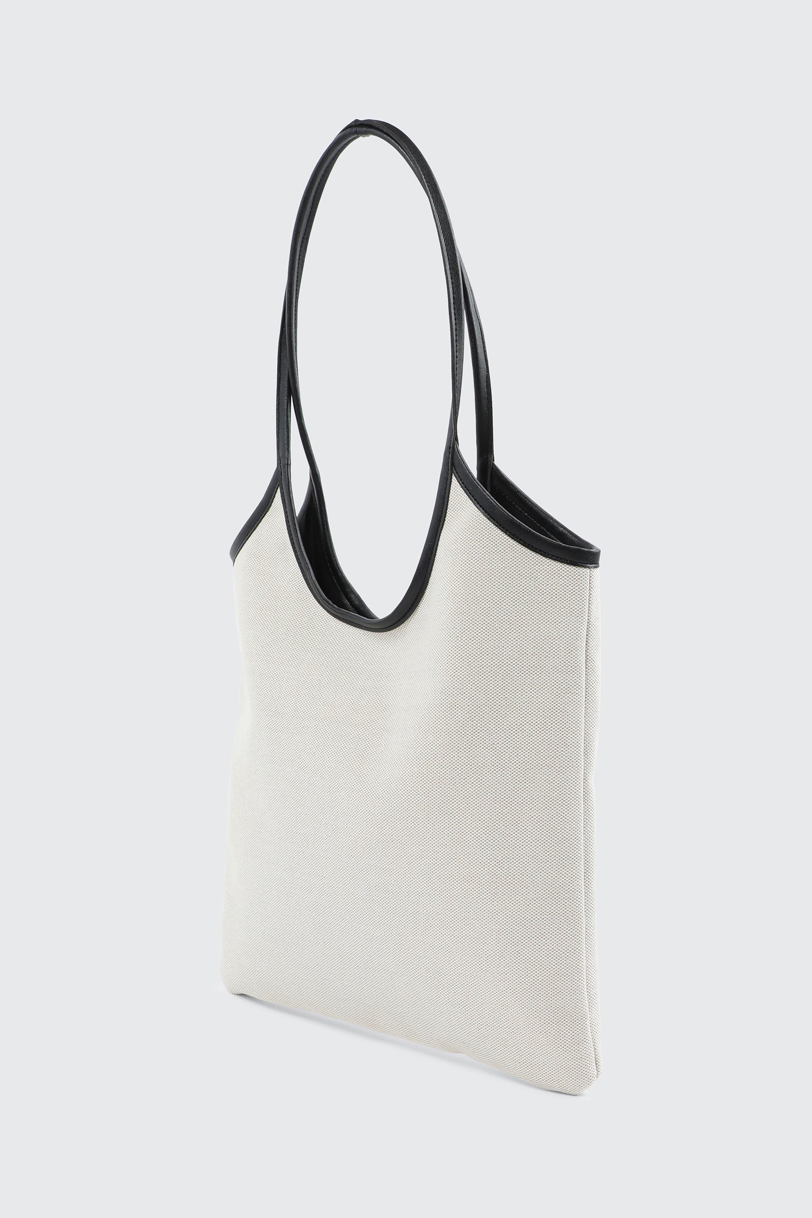 Piped Trim Tote Bag - Image 2