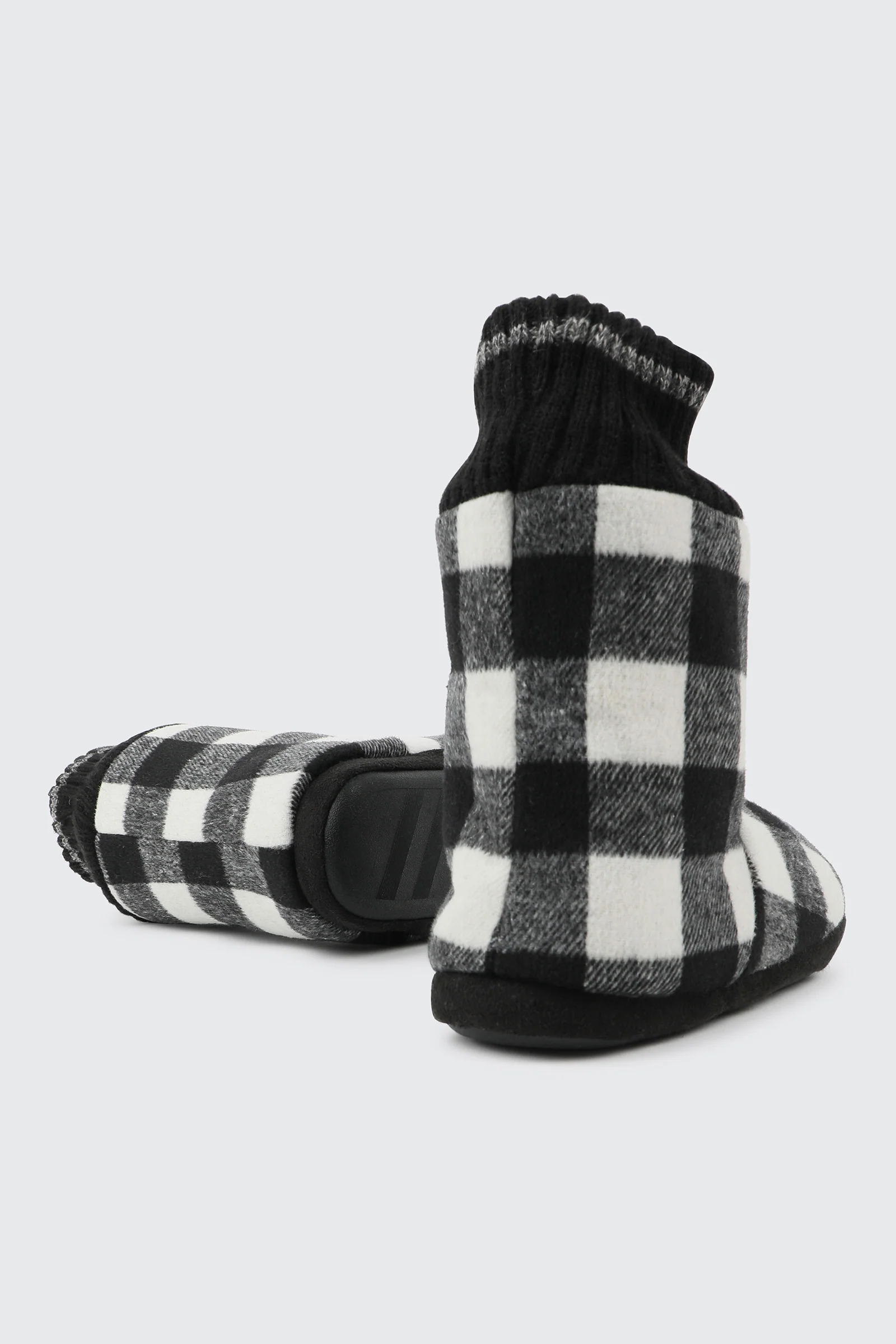 Plaid Bootie Slippers - Image 3