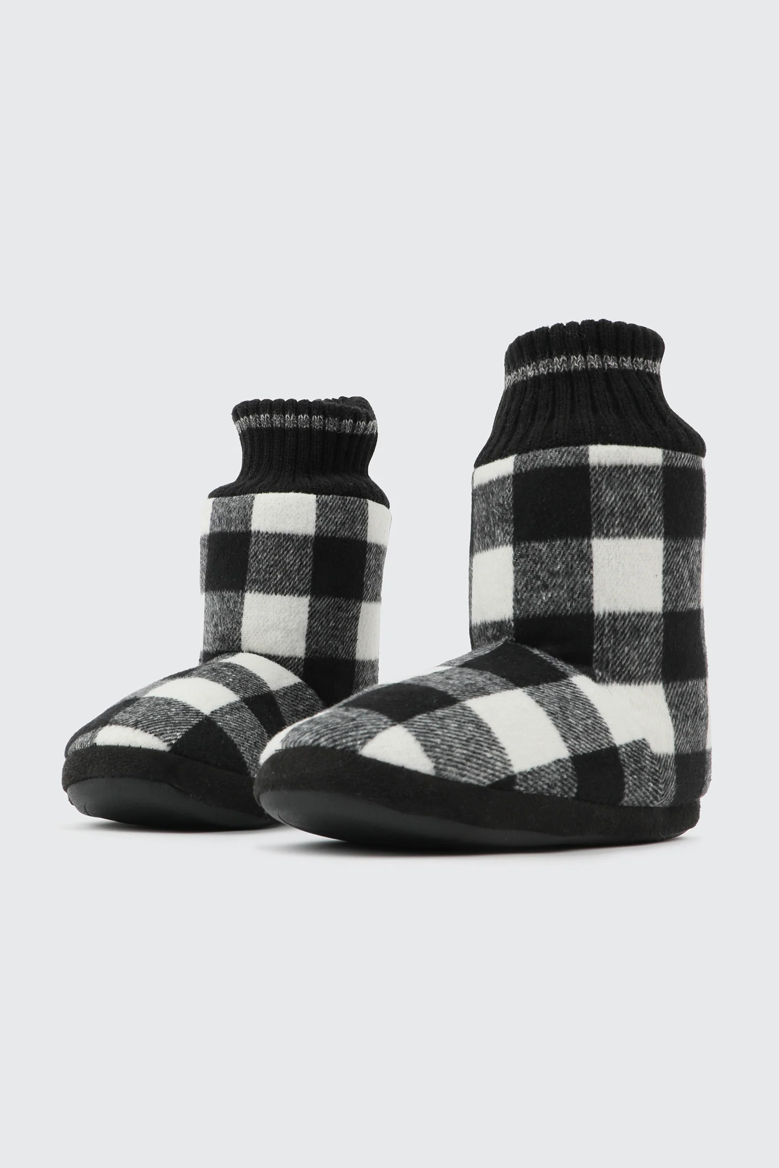 Plaid Bootie Slippers for men - Image 4