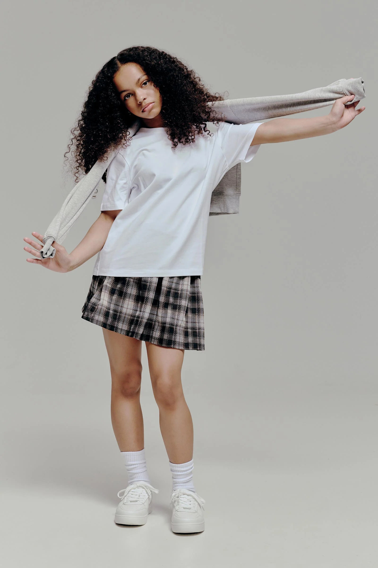 Plaid Mini Skirt