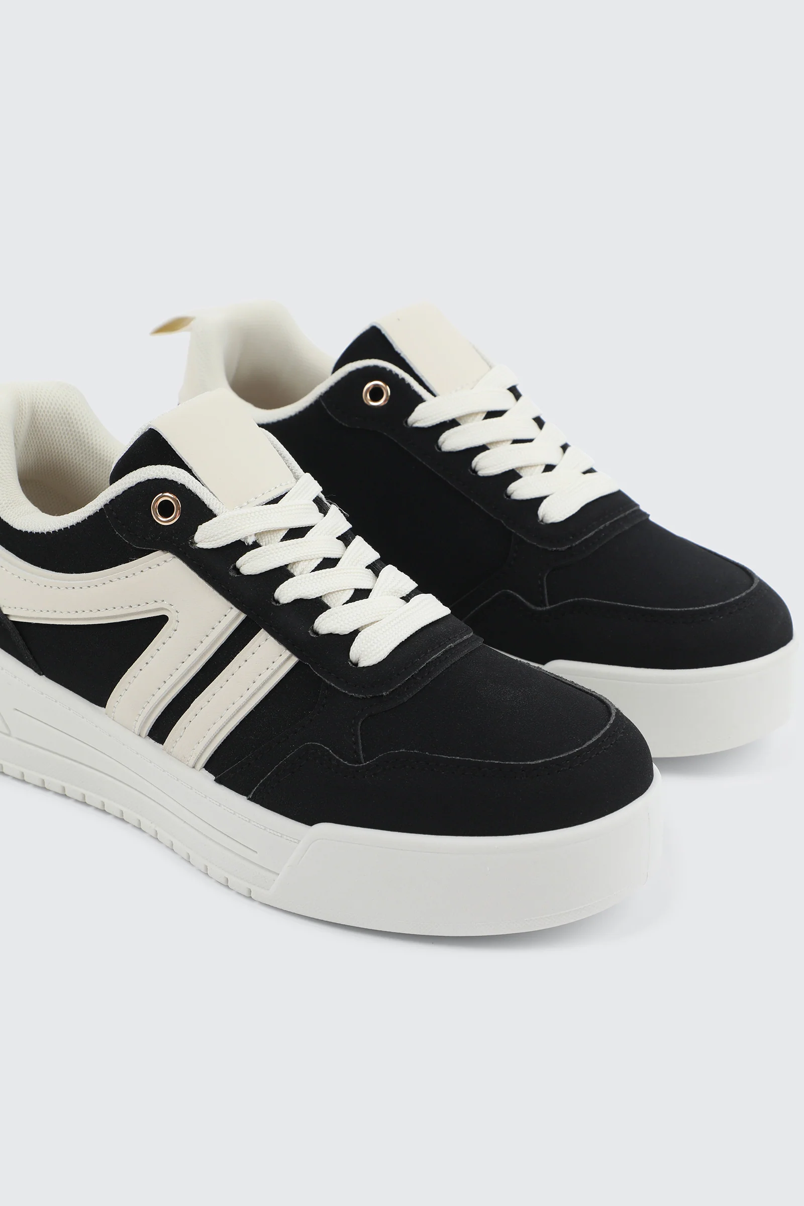Platform Lace-Up Sneakers - Image 2