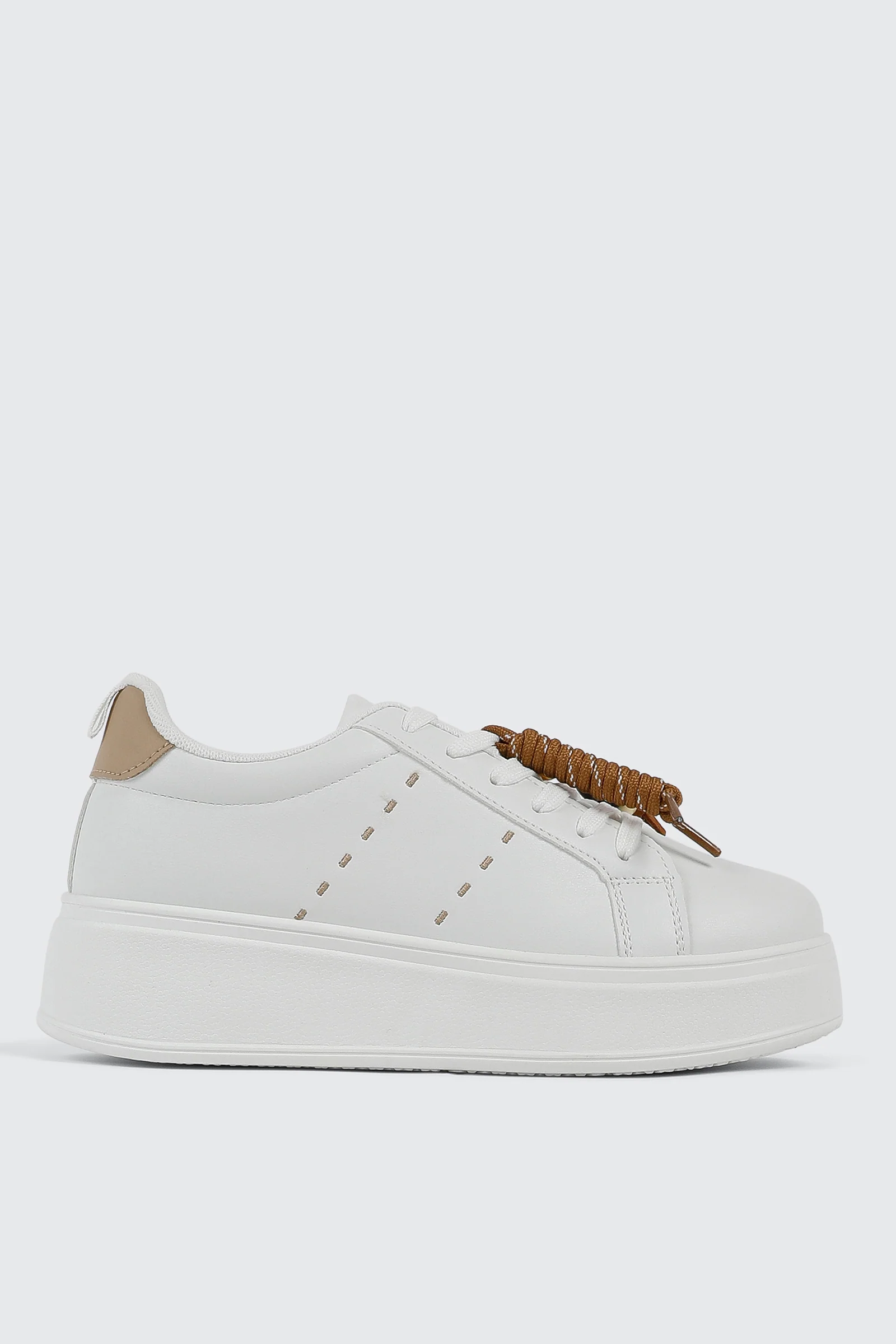 Platform Sneakers with Removable Charm