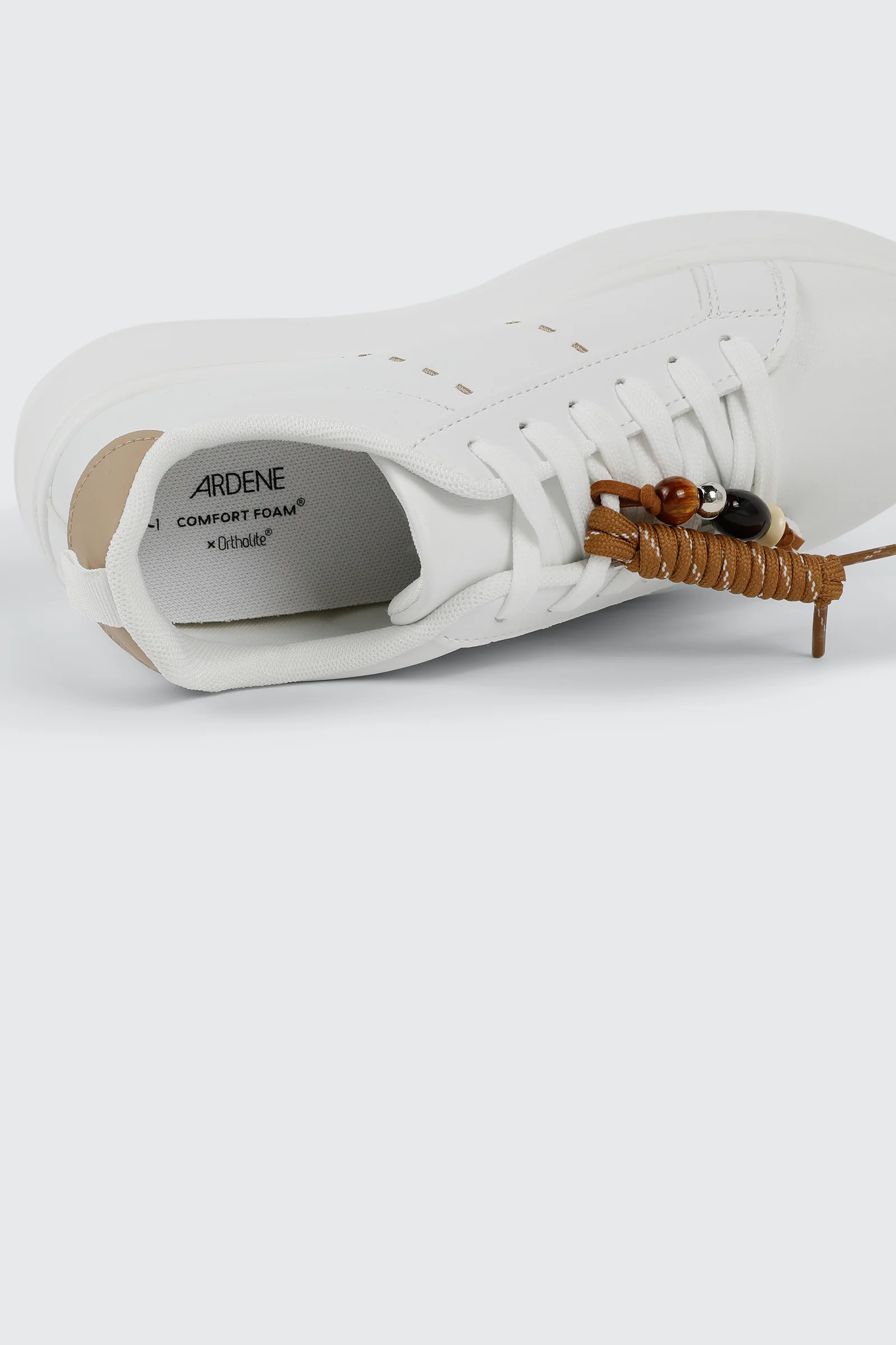 Platform Sneakers with Removable Charm - Image 3