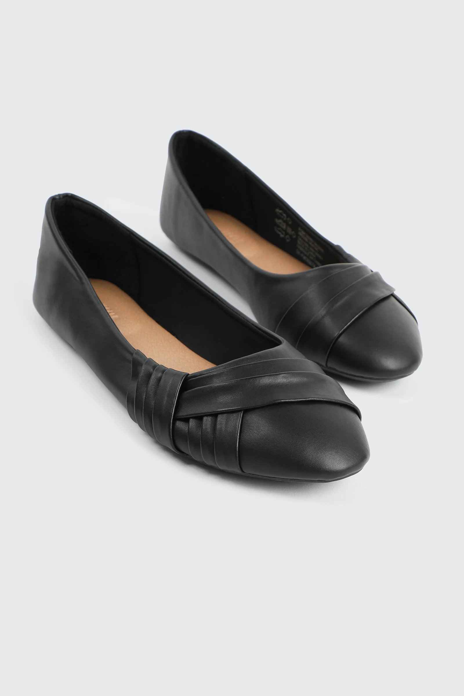 Pleated Ballet Flats - Image 2