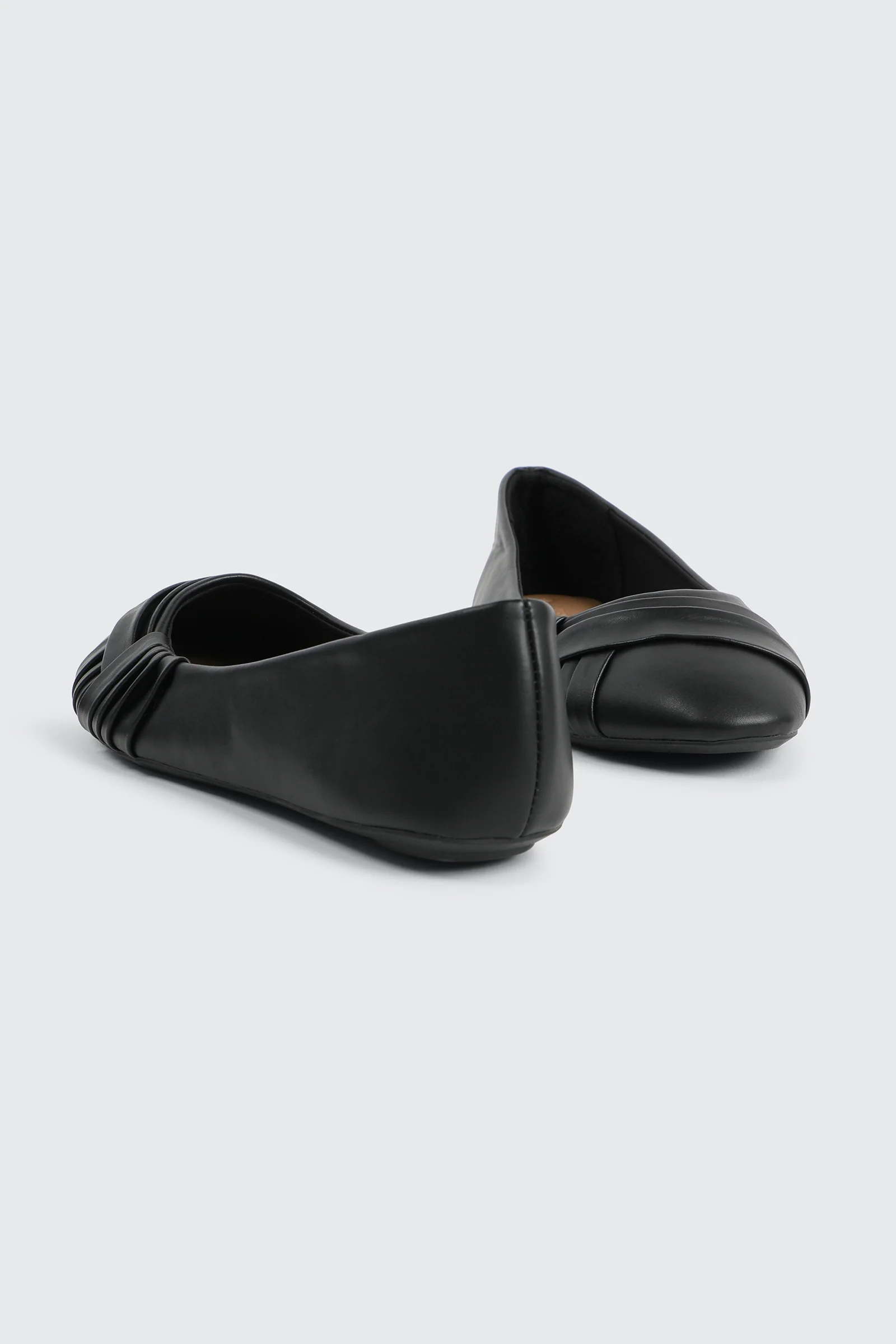 Pleated Ballet Flats - Image 3