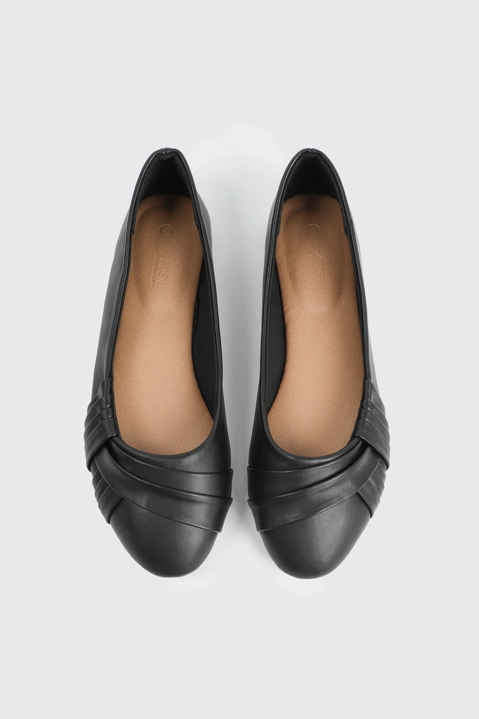 Pleated Ballet Flats - Image 4