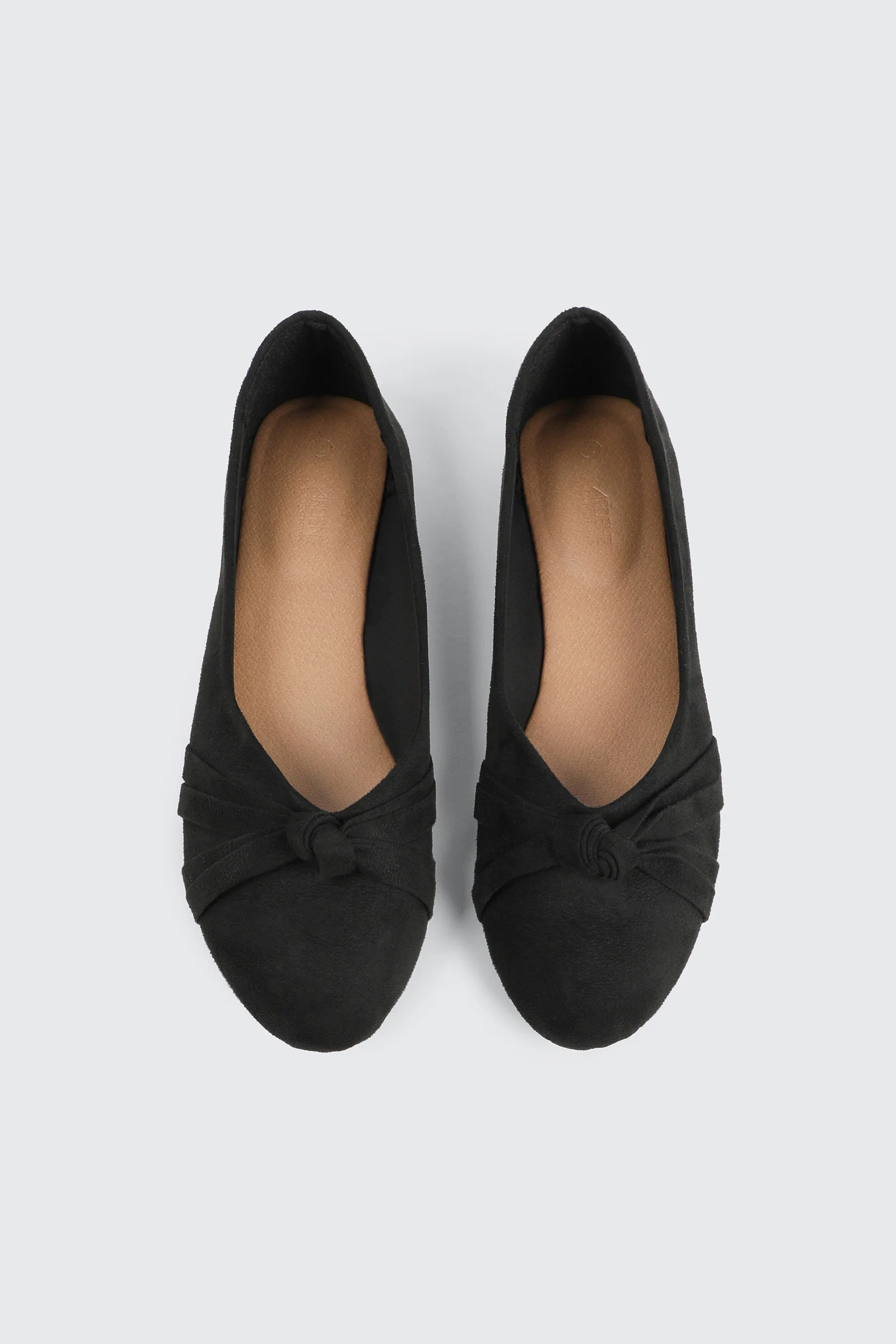 Pleated Bow Ballet Flats - Image 4