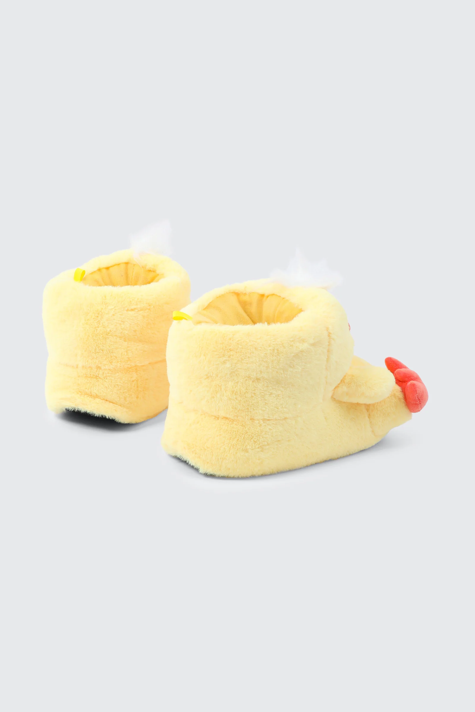 Plush Yellow Duck Slippers - Image 3